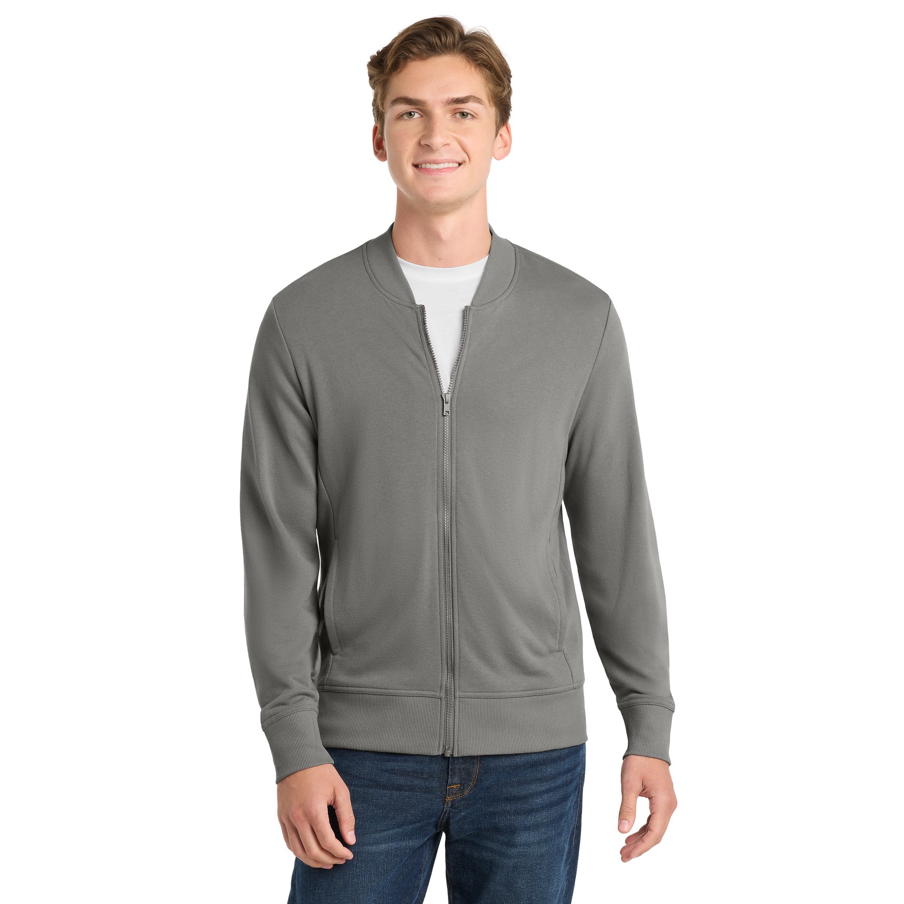Lightweight French Terry Bomber - Thumbnail Image