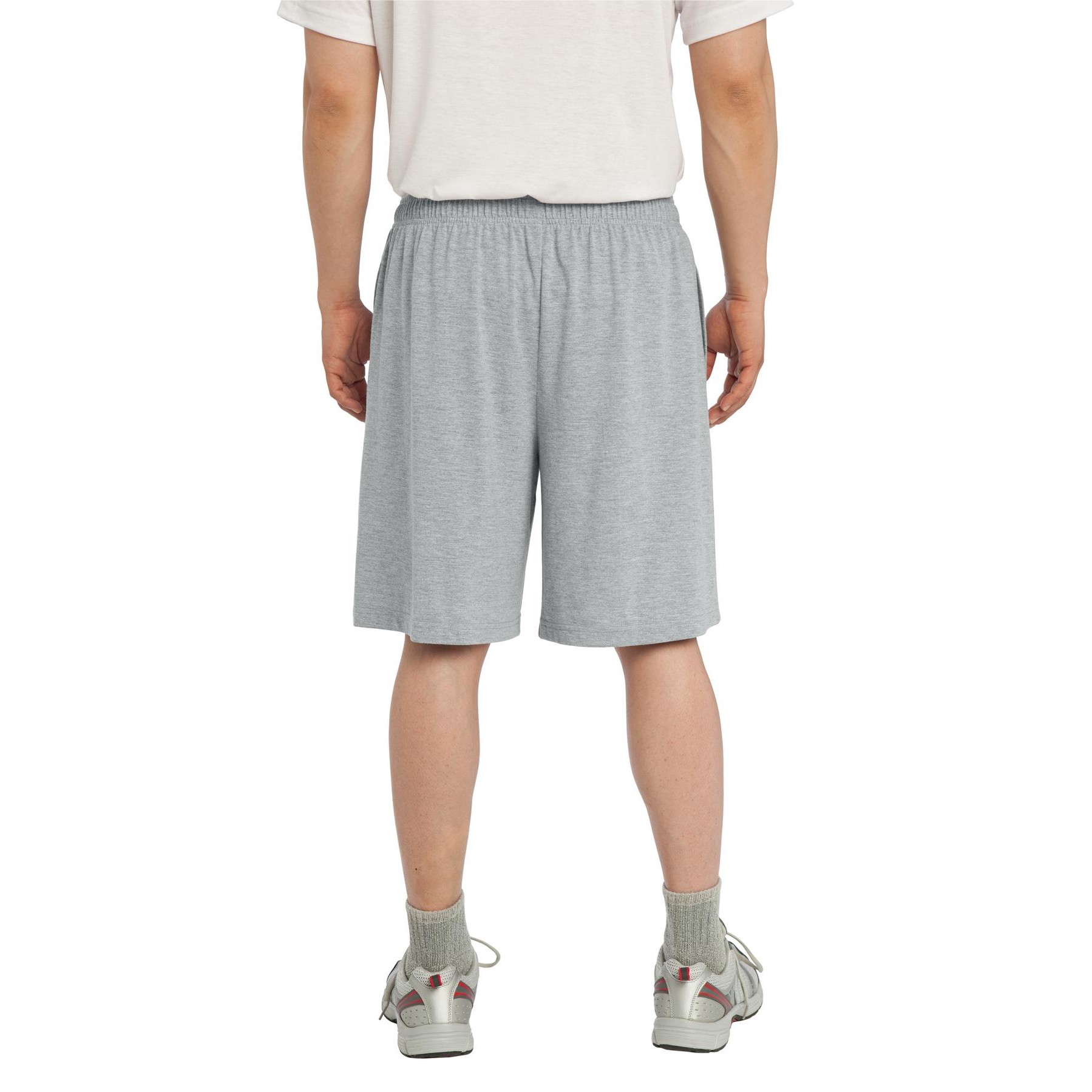 Jersey Knit Short with Pockets - Thumbnail Image