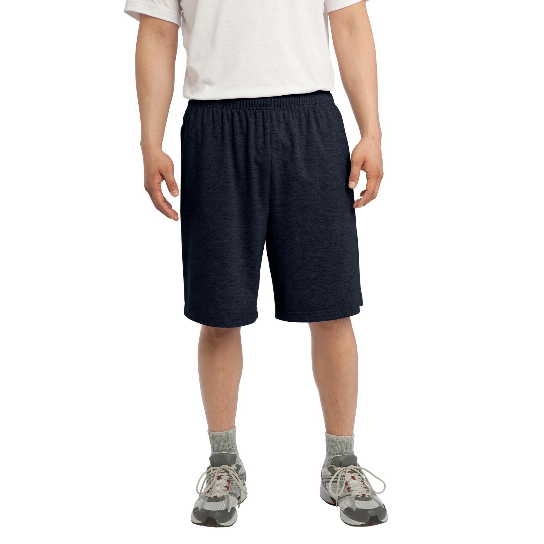 Jersey Knit Short with Pockets - Thumbnail Image