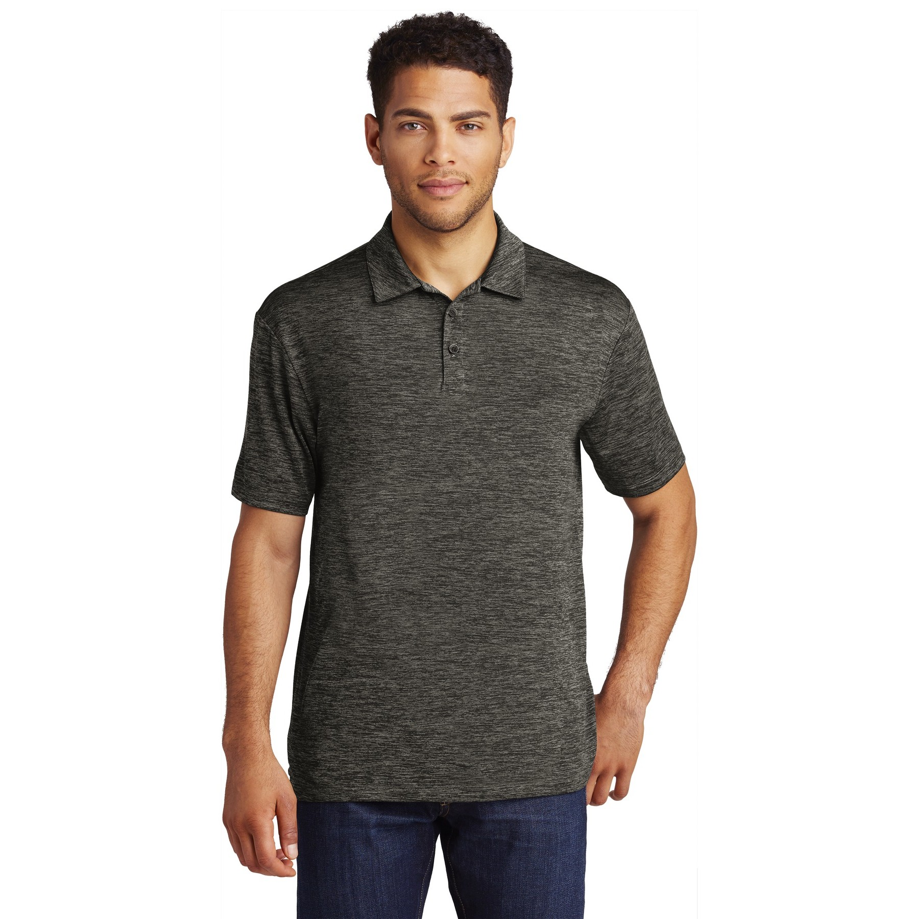 PosiCharge Electric Heather Polo - Thumbnail Image