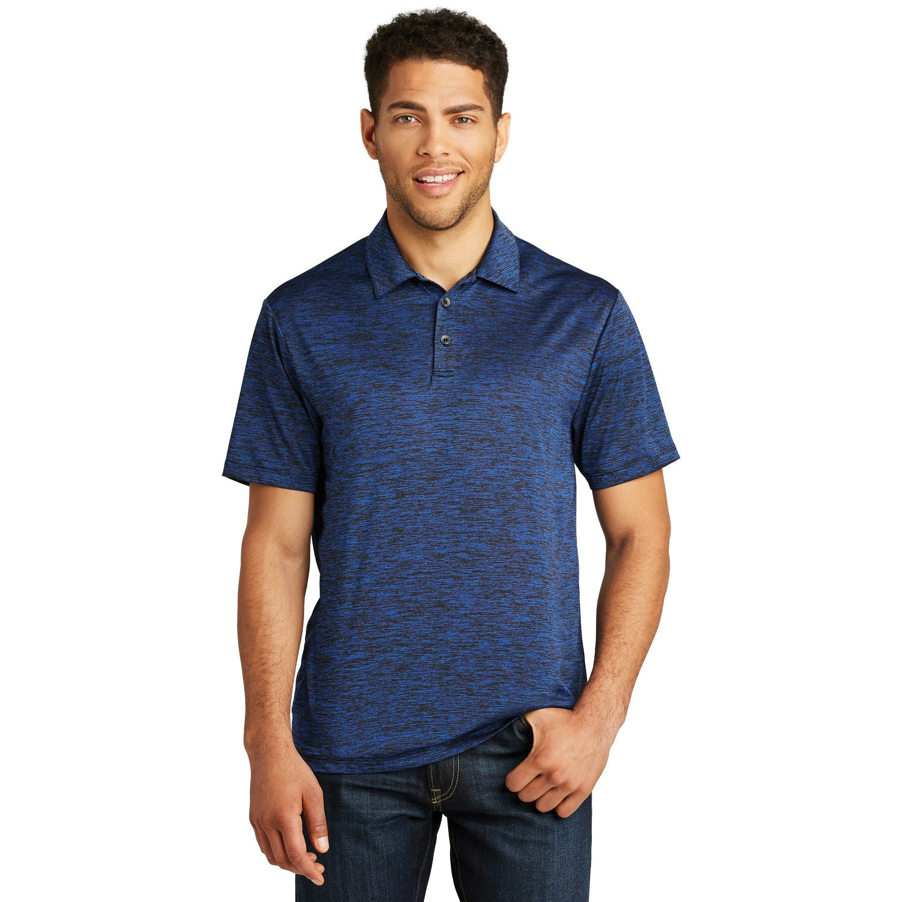 PosiCharge Electric Heather Polo - Thumbnail Image