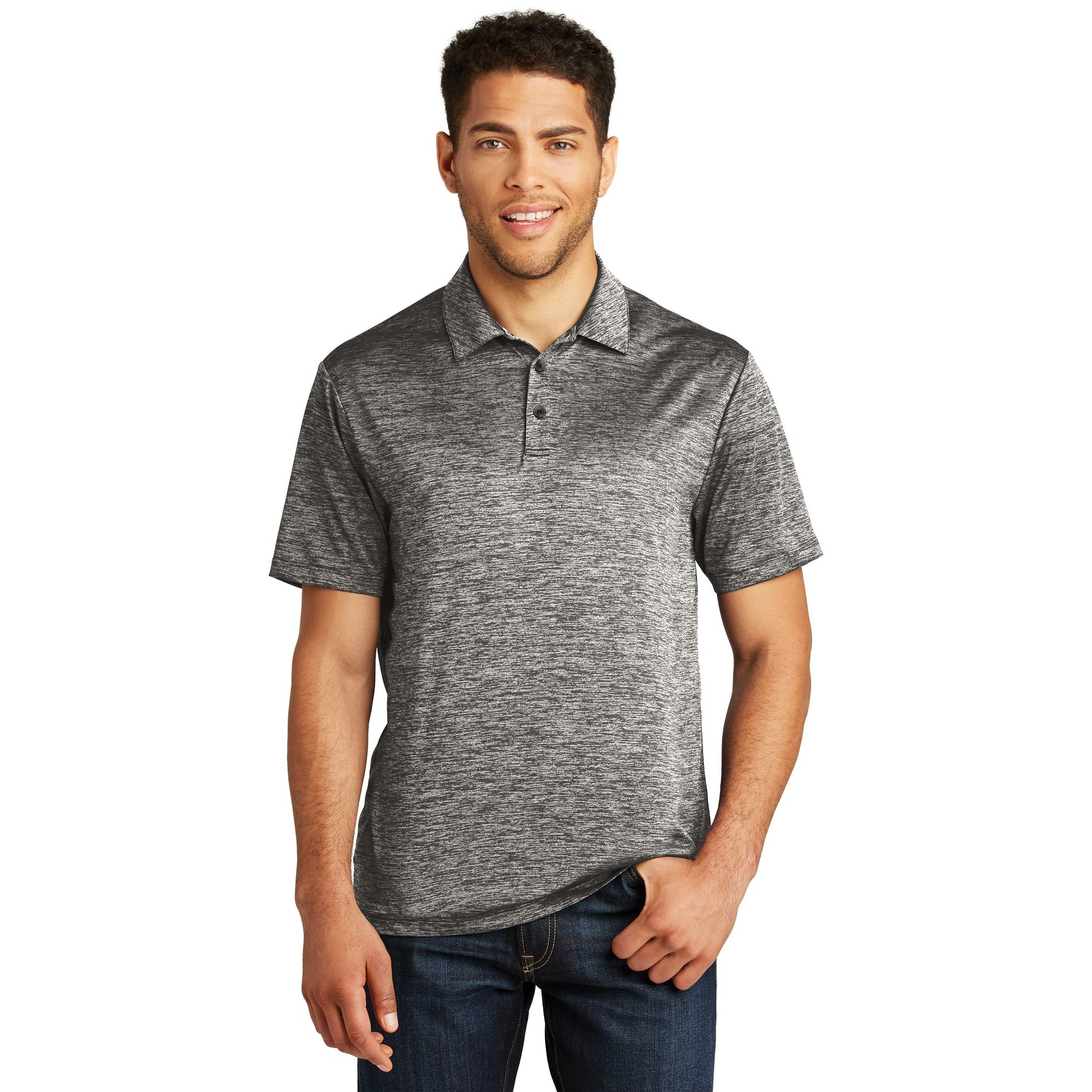 PosiCharge Electric Heather Polo - Thumbnail Image