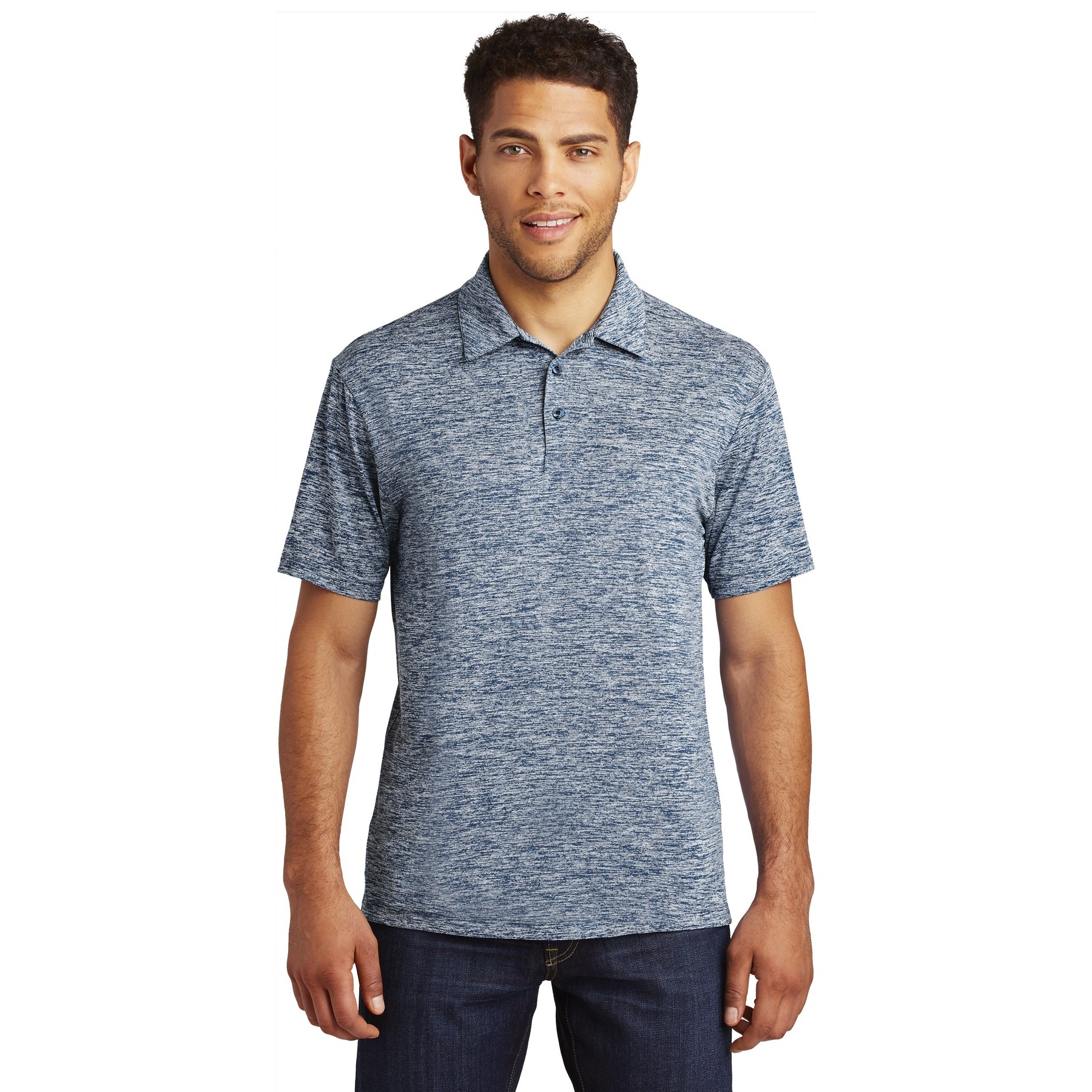 PosiCharge Electric Heather Polo - Thumbnail Image