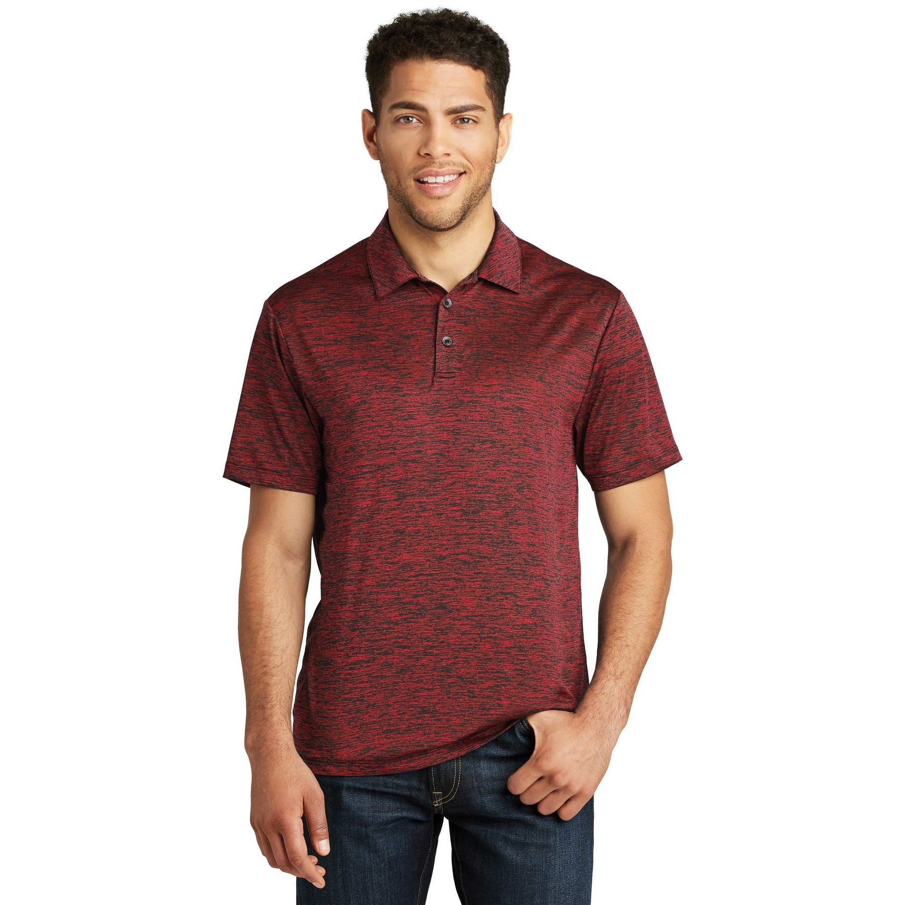 PosiCharge Electric Heather Polo - Thumbnail Image