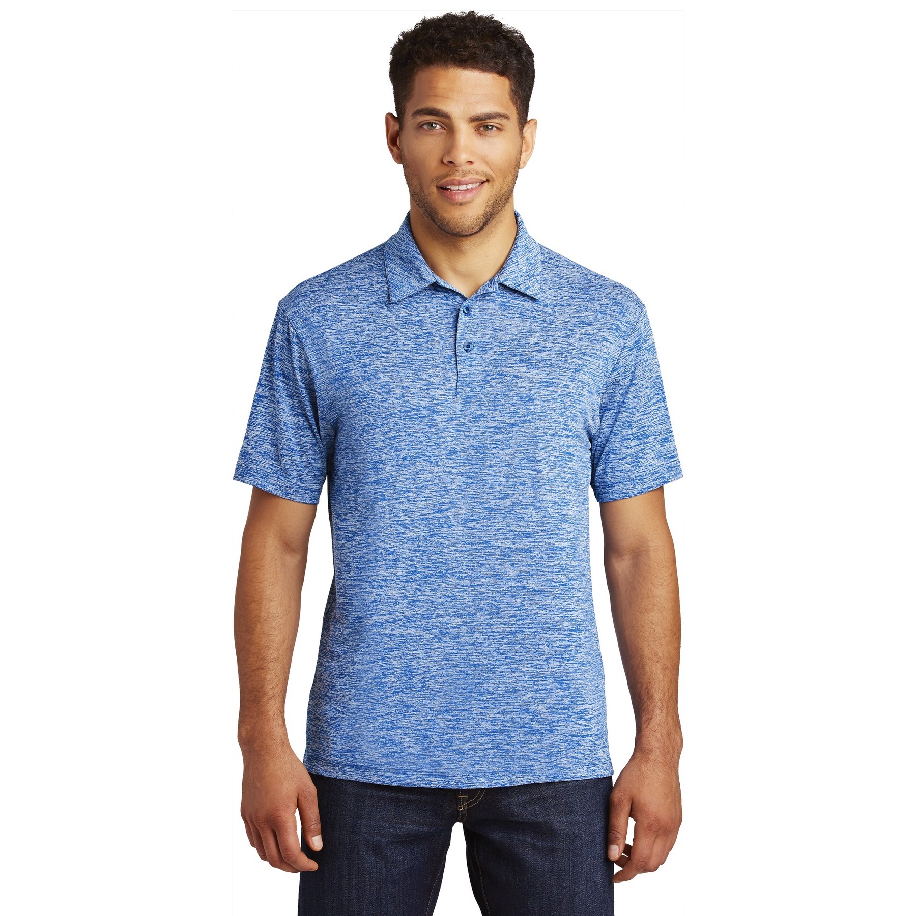 PosiCharge Electric Heather Polo - Thumbnail Image