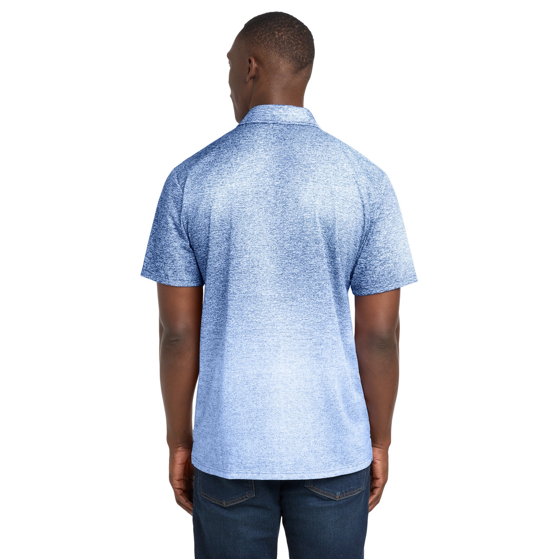 Ombre Heather Polo - Thumbnail Image