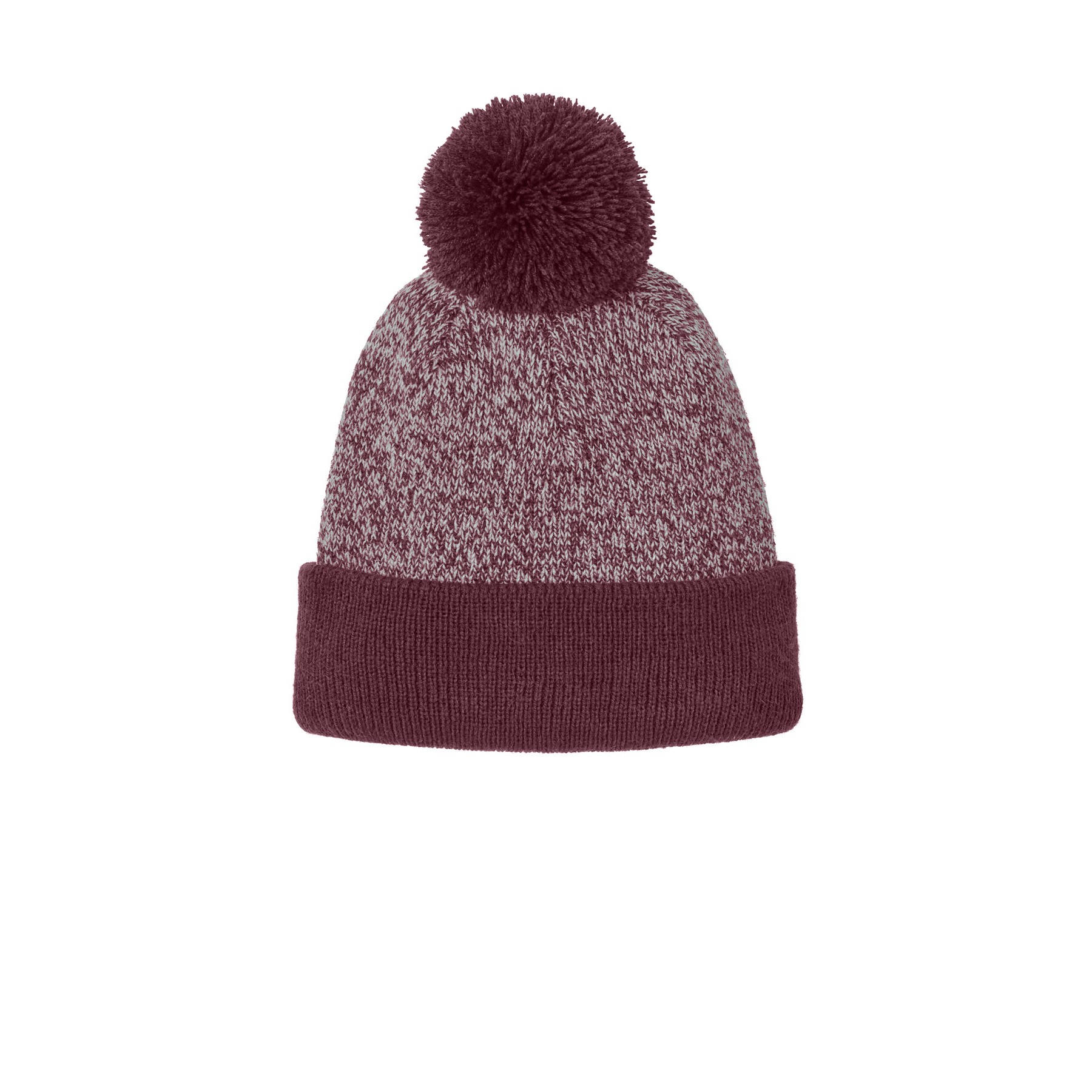 Halftime Heather Pom Beanie - Thumbnail Image