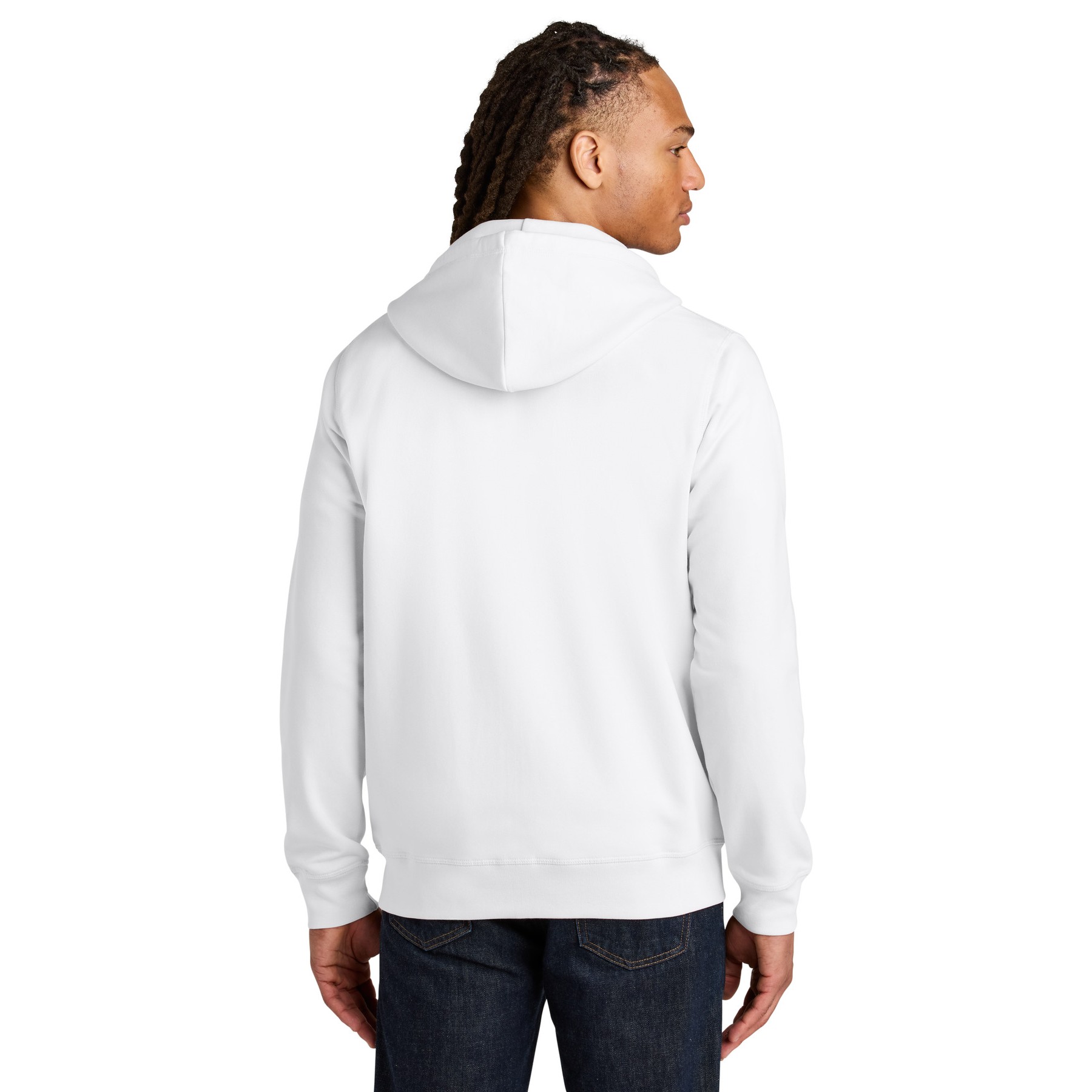 Unisex Mixer Full-Zip Hooded Sweatshirt - Thumbnail Image