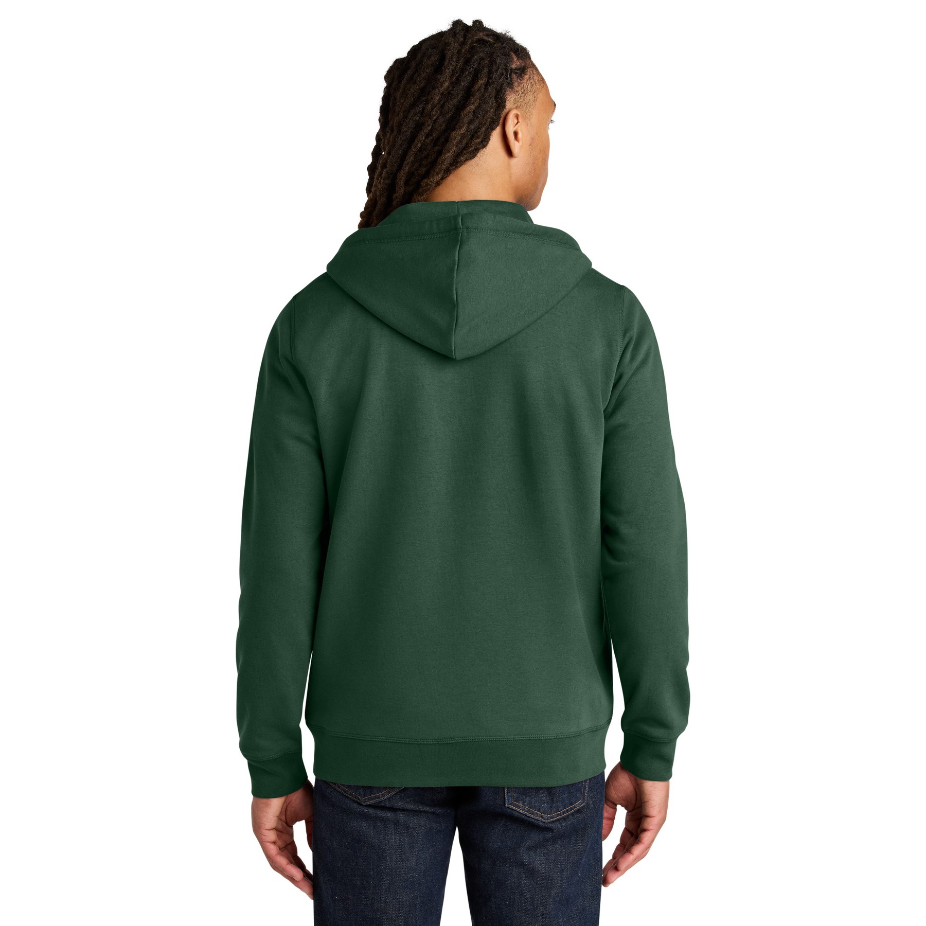 Unisex Mixer Full-Zip Hooded Sweatshirt - Thumbnail Image