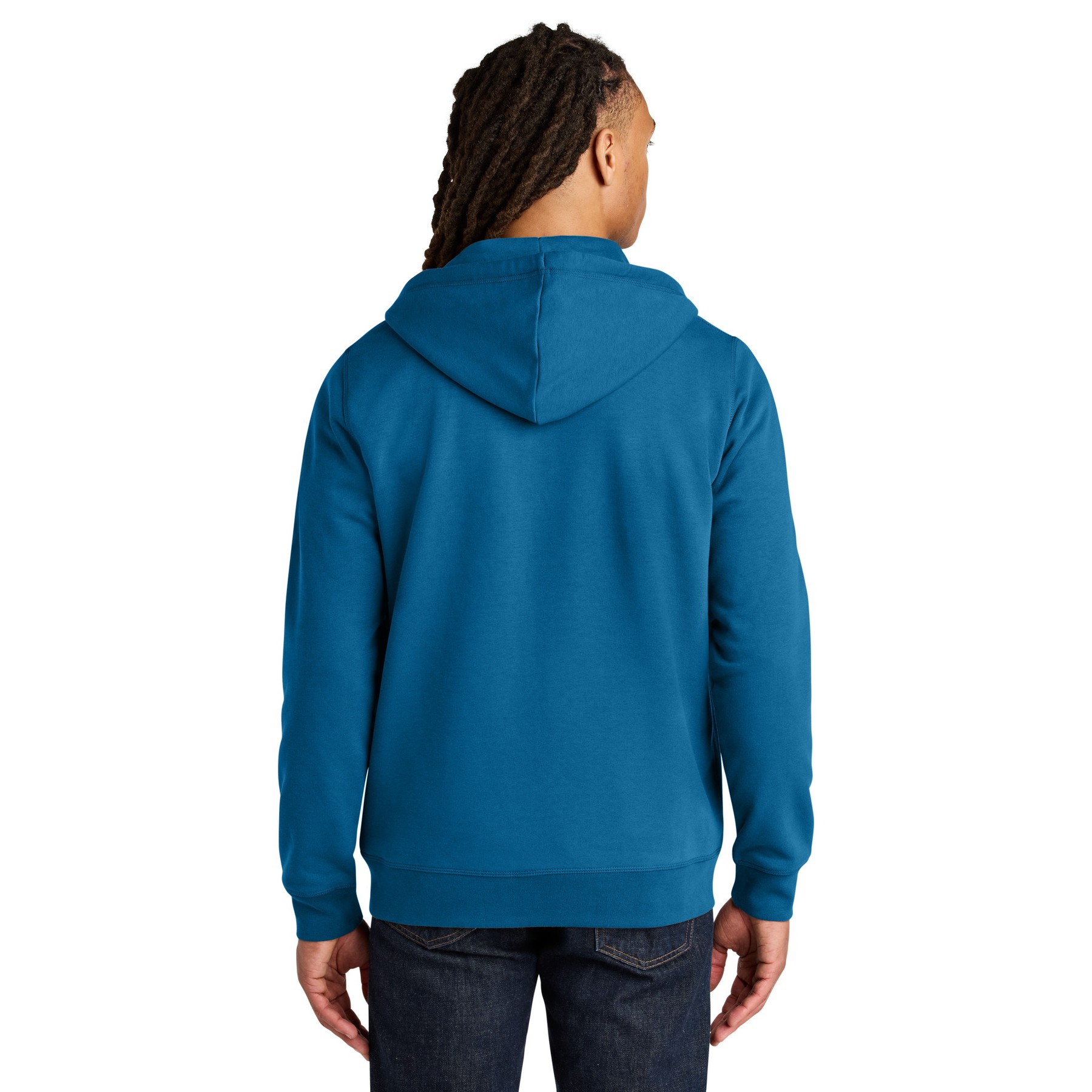 Unisex Mixer Full-Zip Hooded Sweatshirt - Thumbnail Image