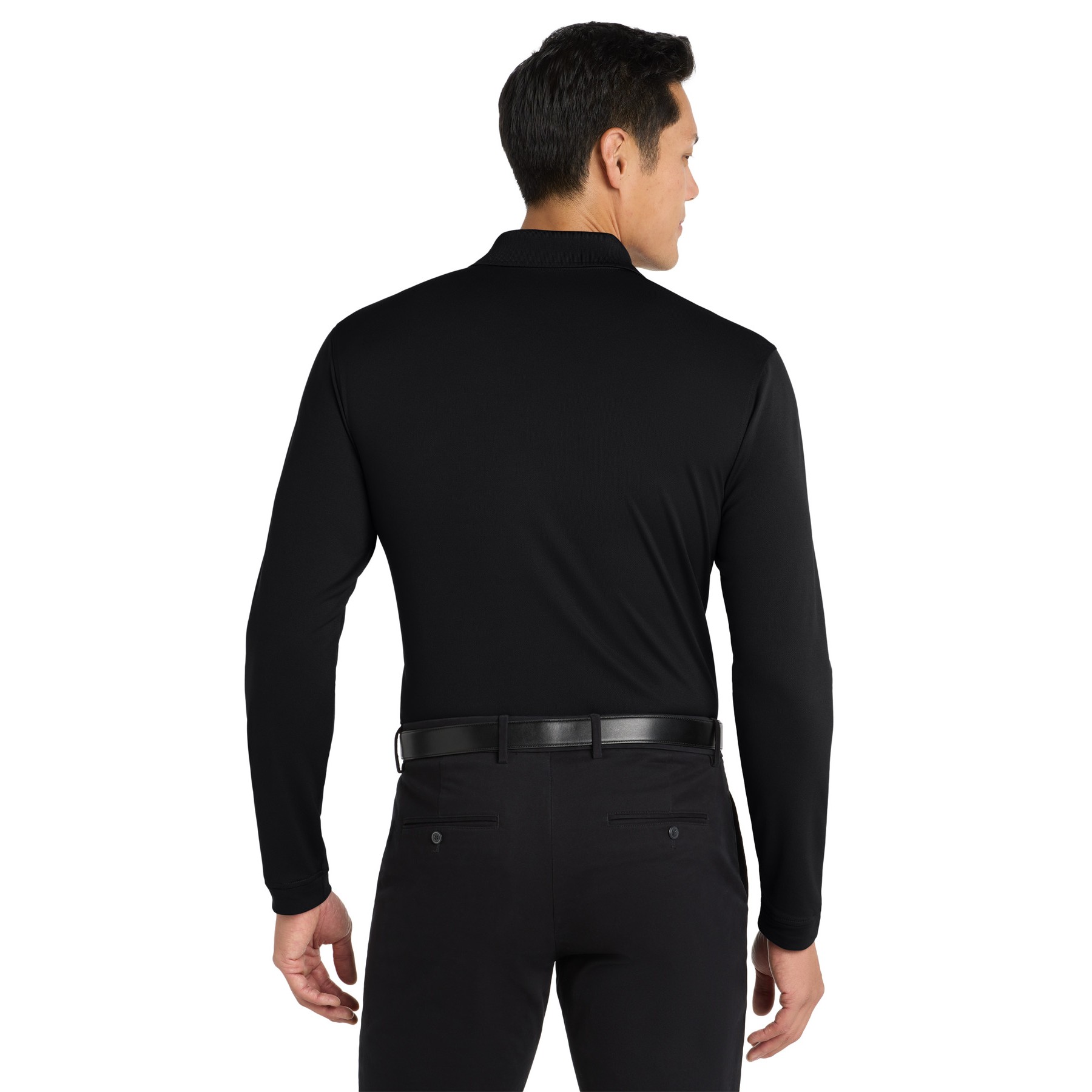 Dry Zone UV Micro-Mesh Long Sleeve Polo - Thumbnail Image