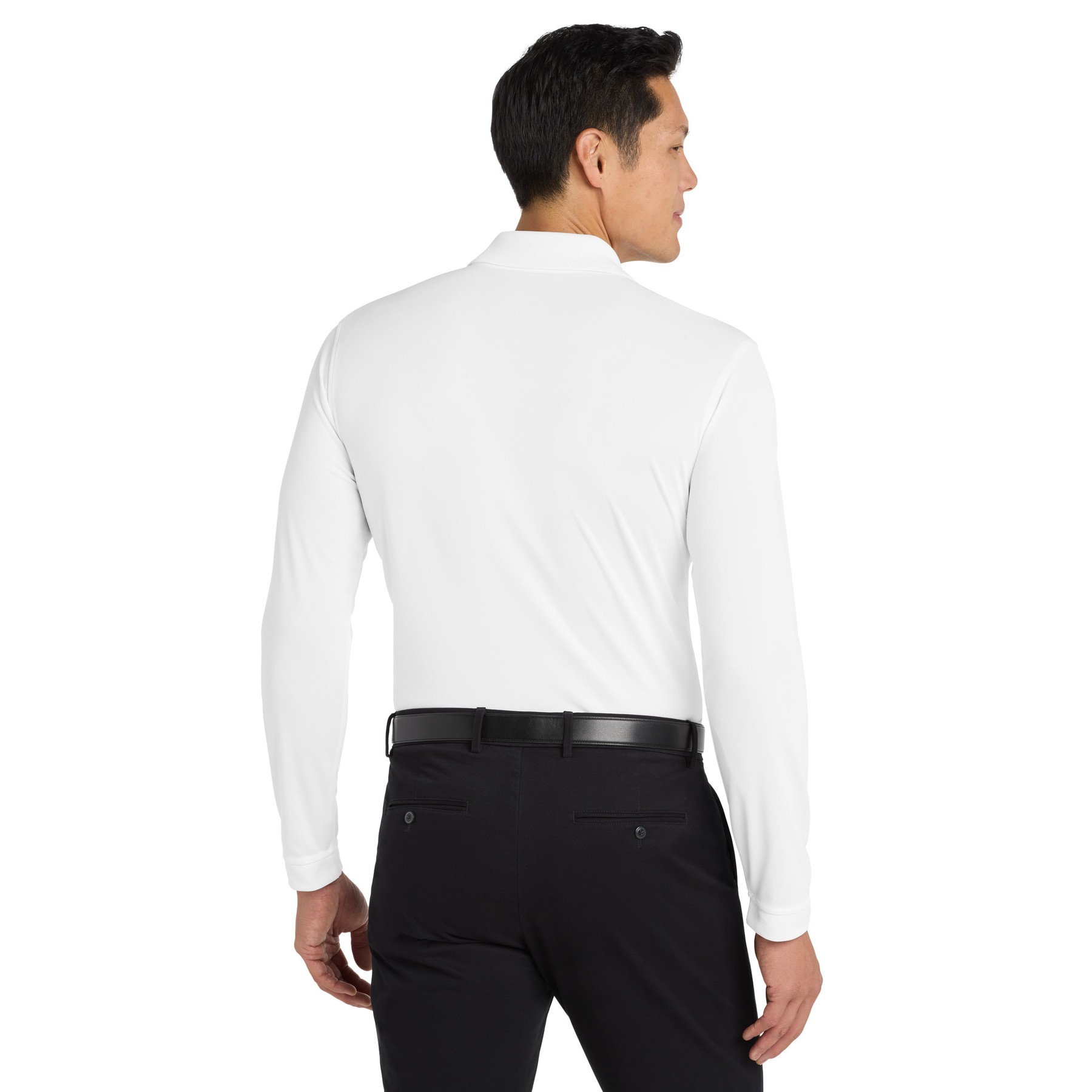 Dry Zone UV Micro-Mesh Long Sleeve Polo - Thumbnail Image
