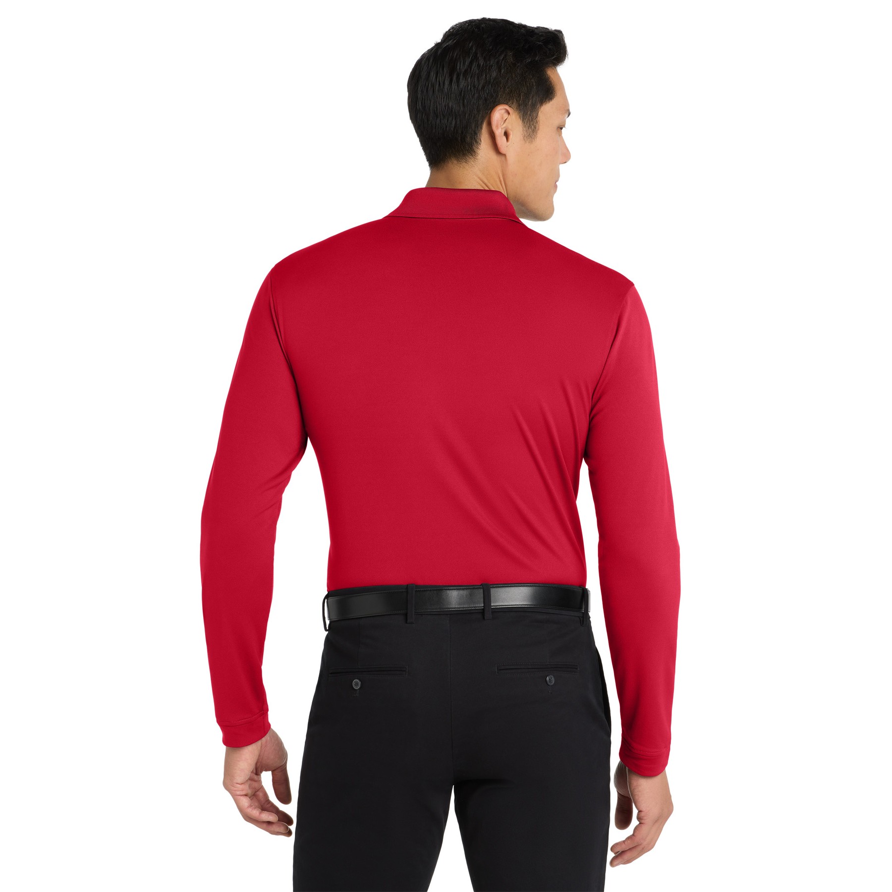 Dry Zone UV Micro-Mesh Long Sleeve Polo - Thumbnail Image
