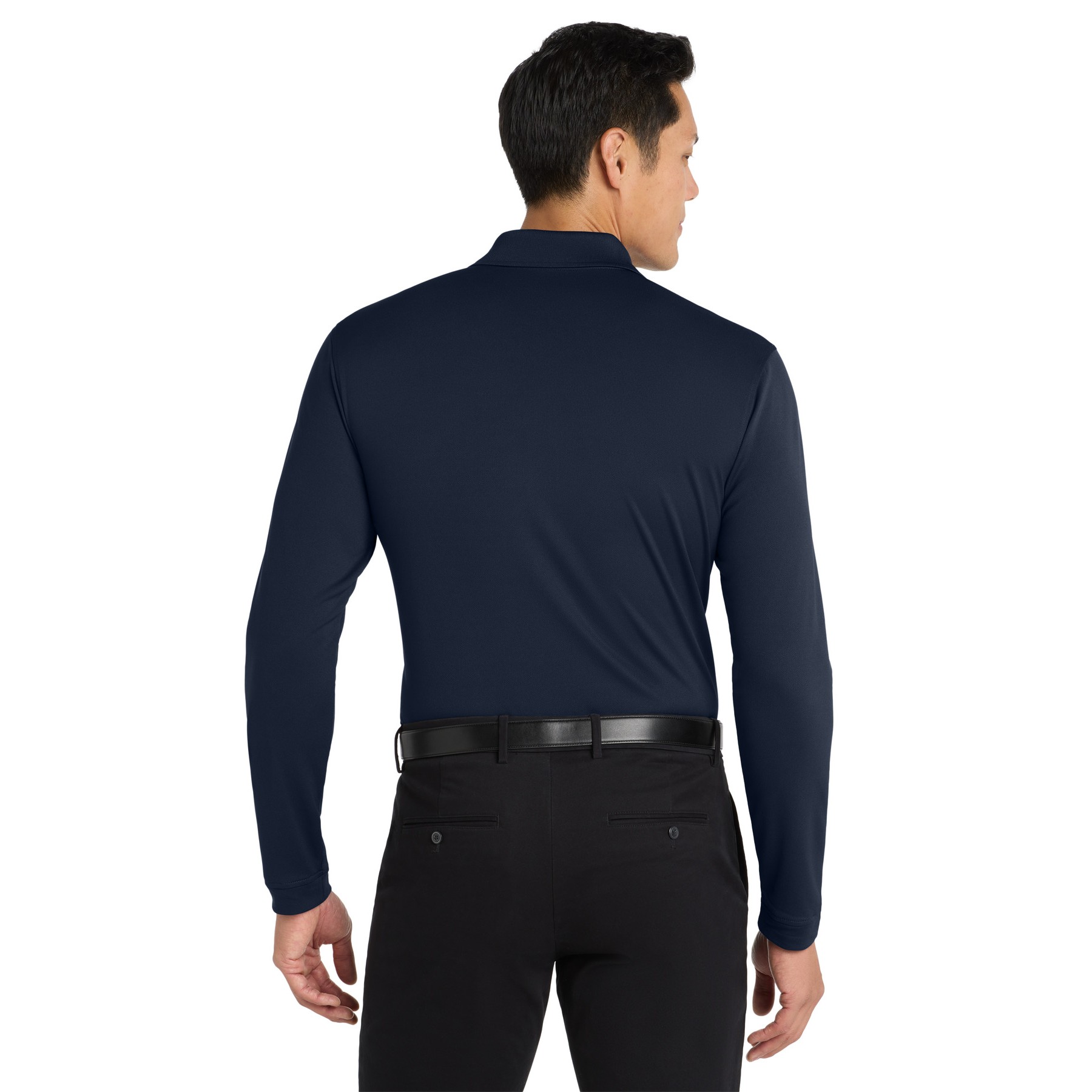 Dry Zone UV Micro-Mesh Long Sleeve Polo - Thumbnail Image