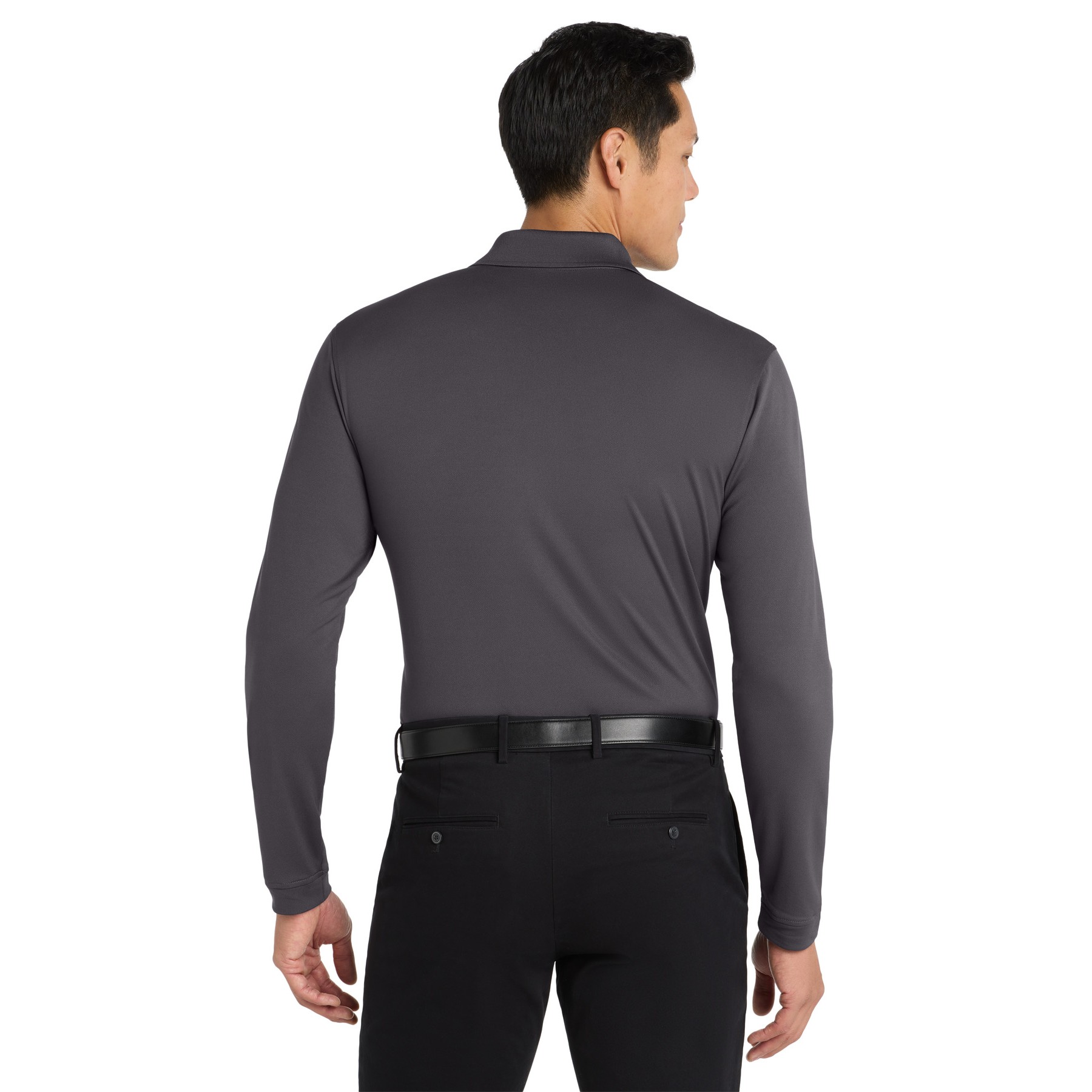 Dry Zone UV Micro-Mesh Long Sleeve Polo - Thumbnail Image