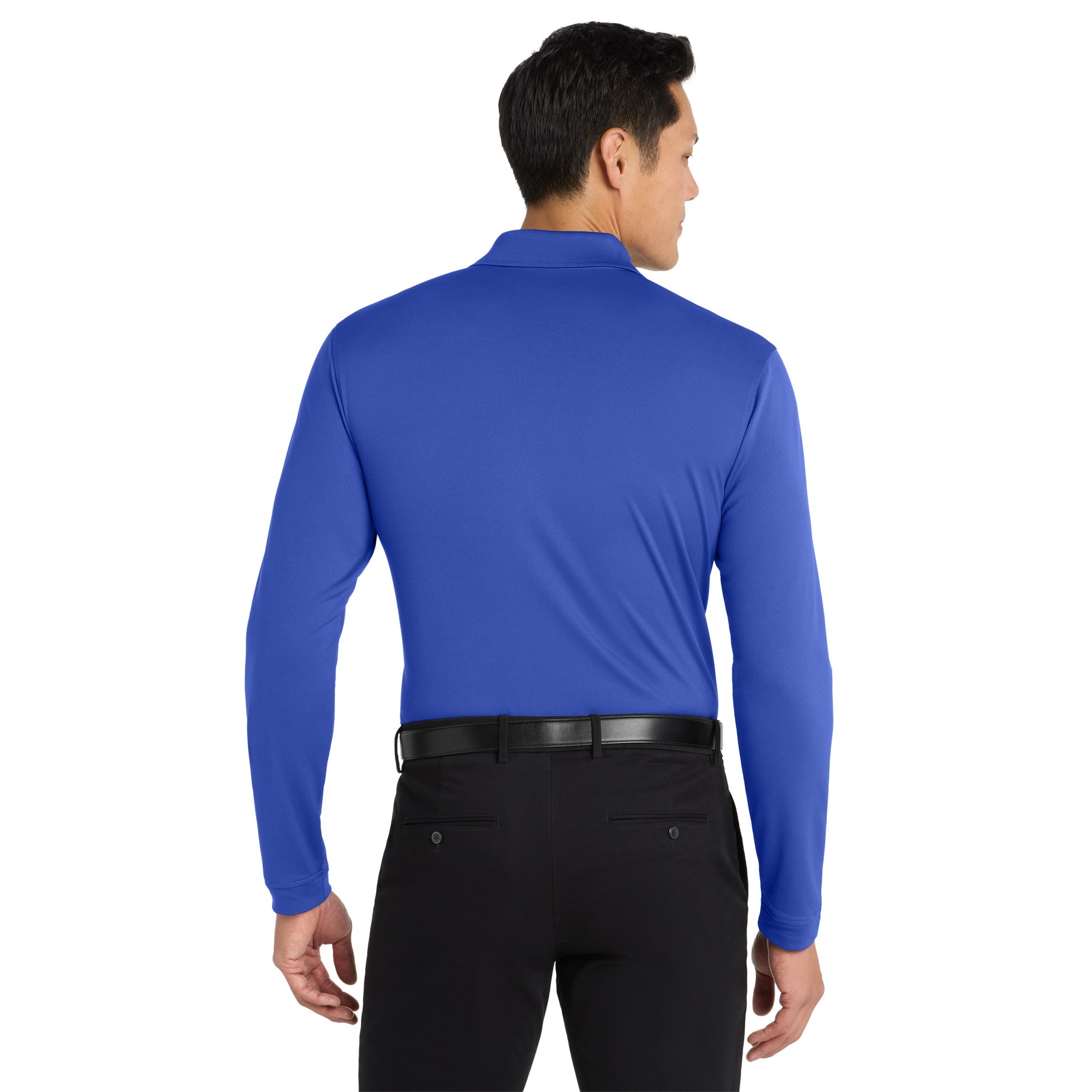 Dry Zone UV Micro-Mesh Long Sleeve Polo - Thumbnail Image
