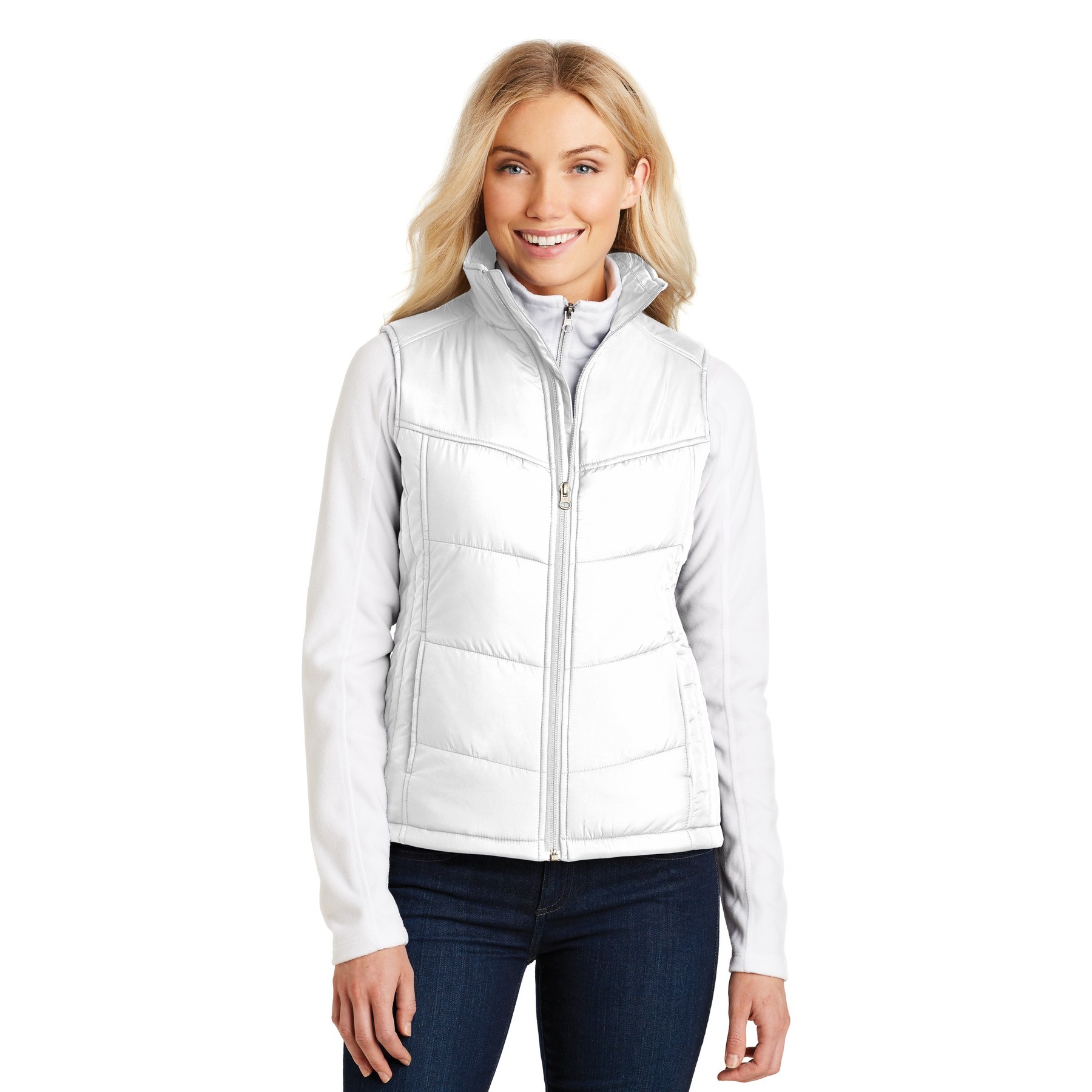 Women's Puffy Vest - Main Image