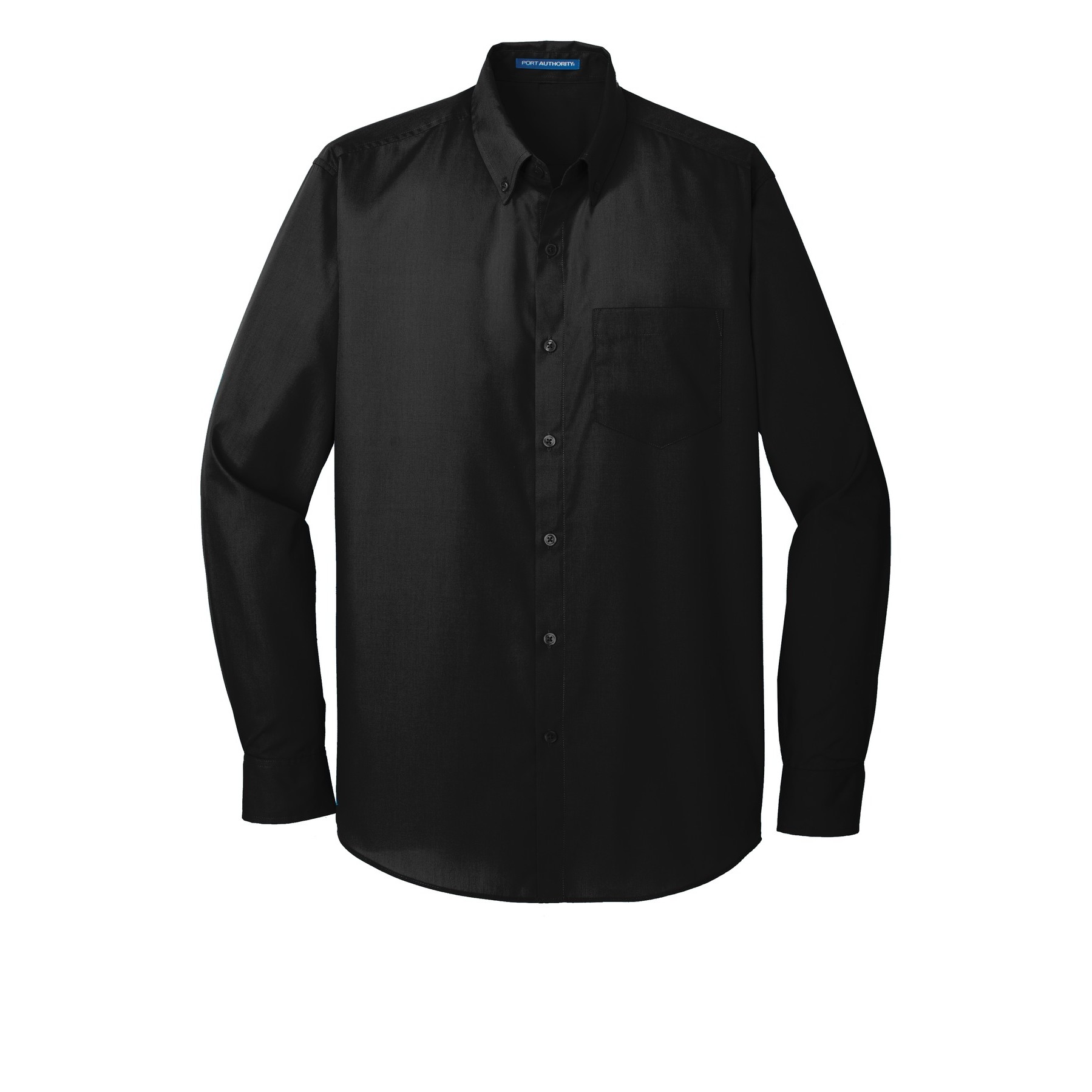 Tall Long Sleeve Carefree Poplin Shirt - Thumbnail Image