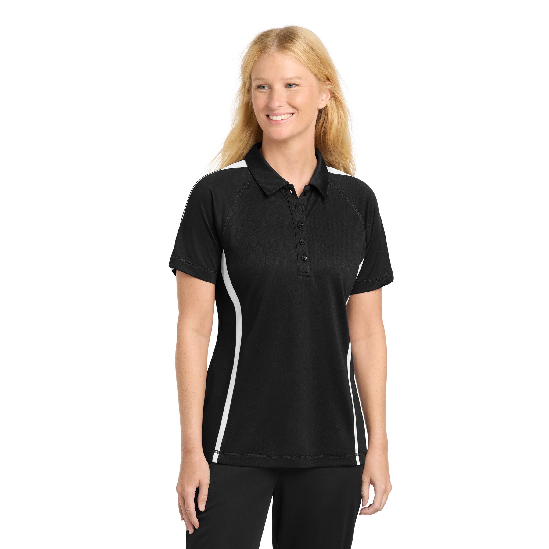 Women's PosiCharge Micro-Mesh Colorblock Polo