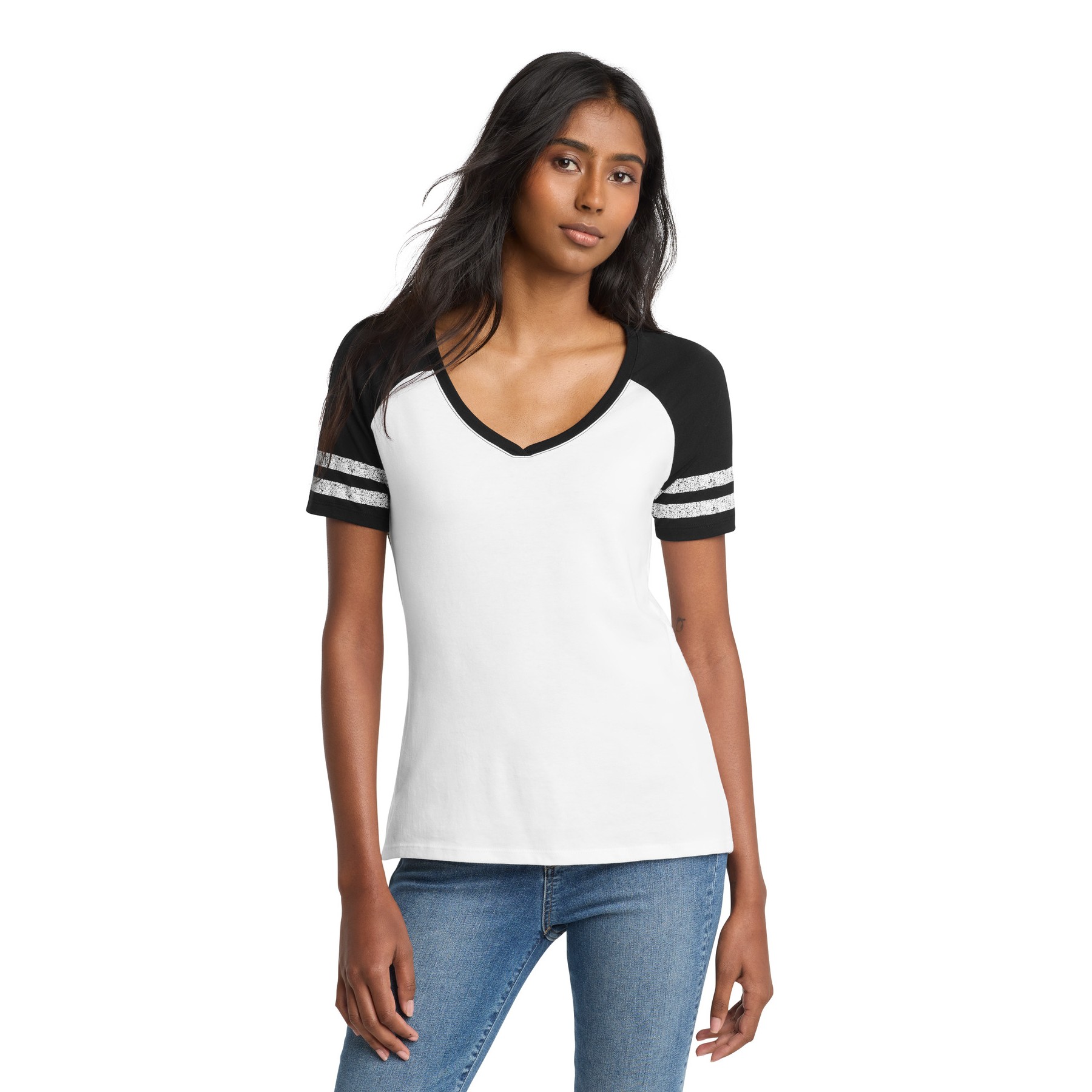 Women's Game V-Neck Tee - Main Image