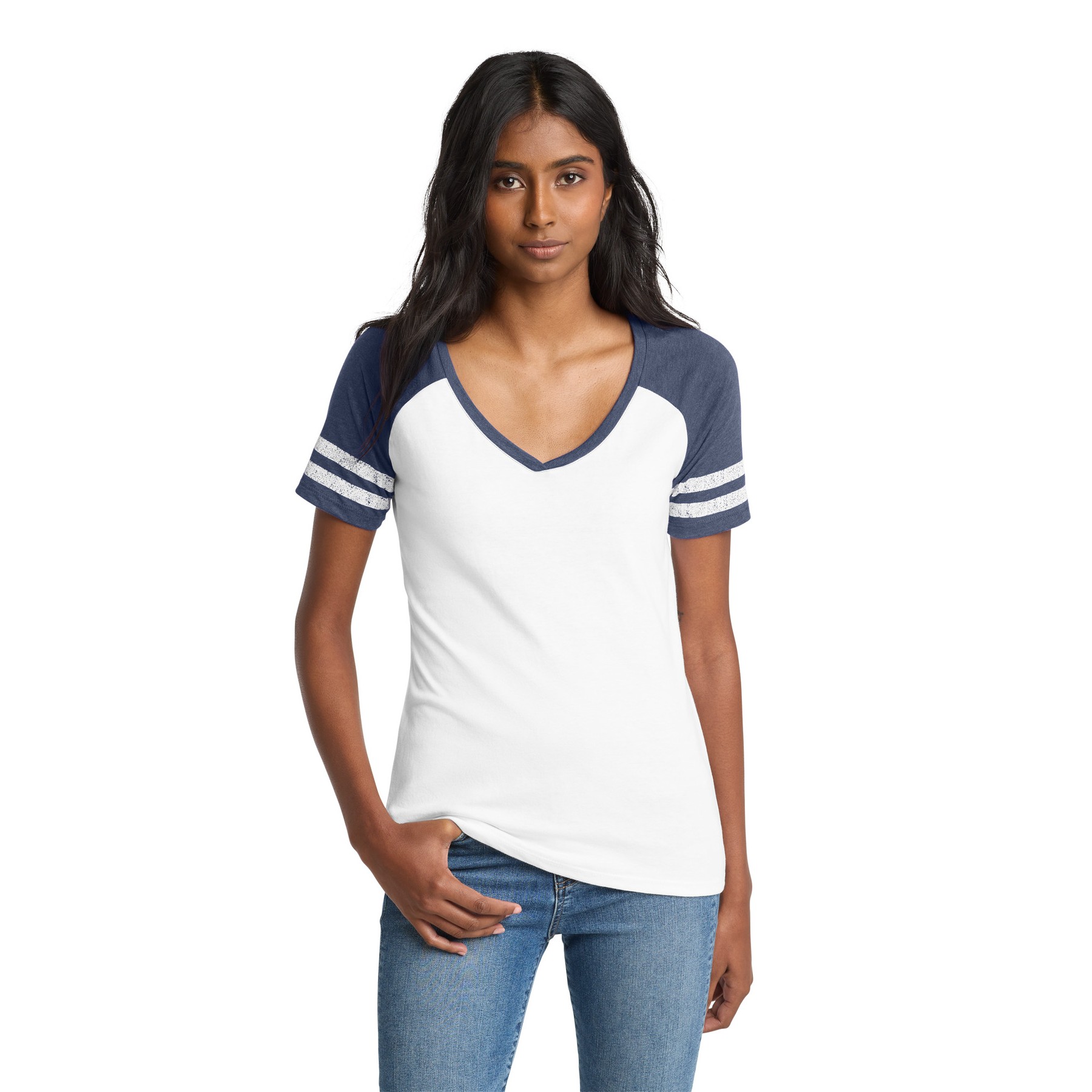 Women's Game V-Neck Tee - Thumbnail Image