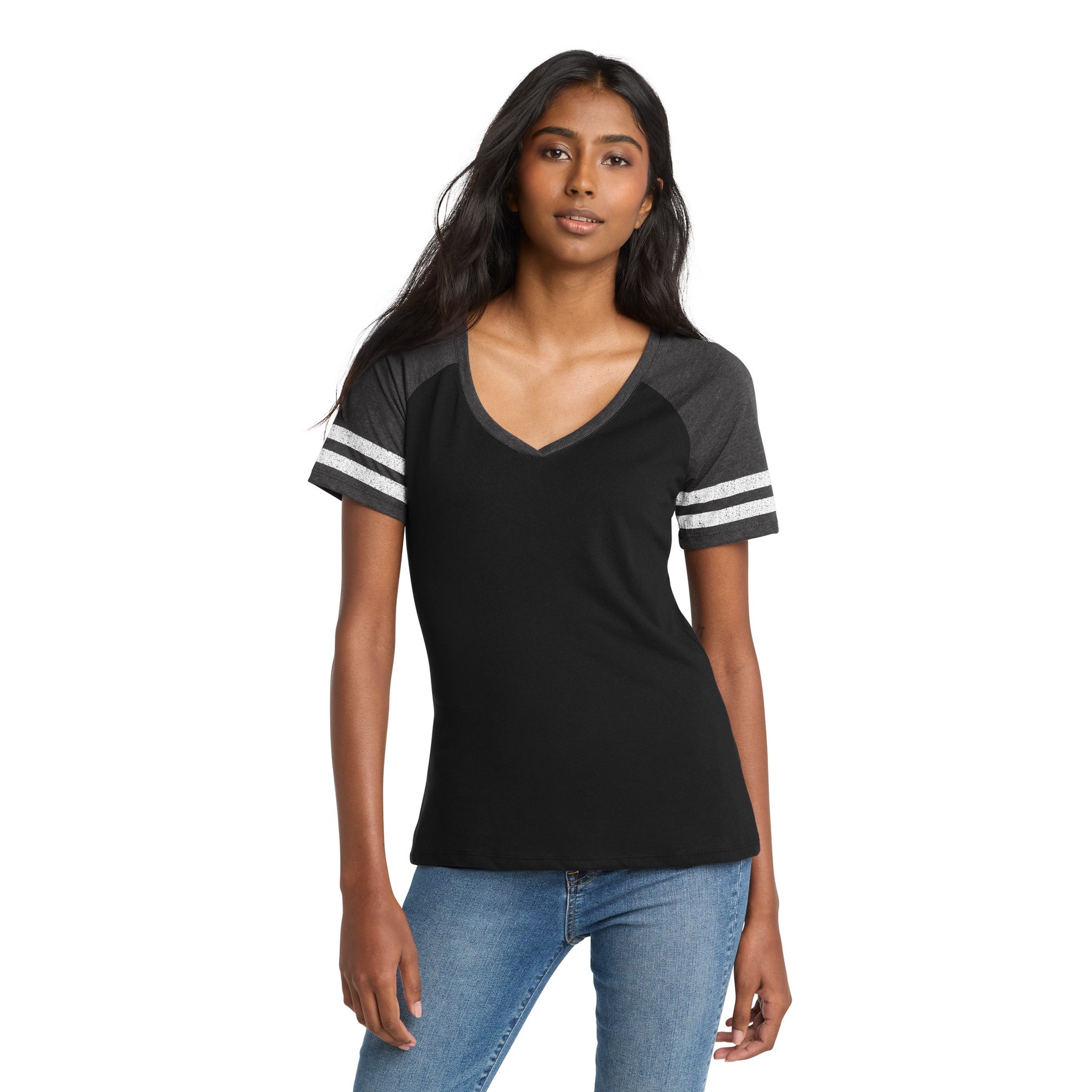 Women's Game V-Neck Tee - Thumbnail Image