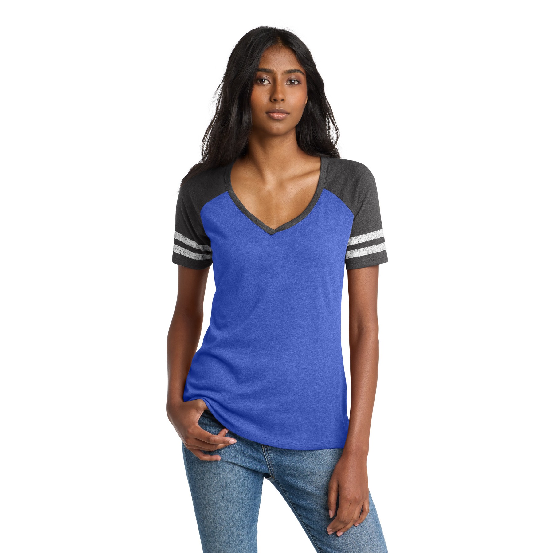 Women's Game V-Neck Tee - Thumbnail Image