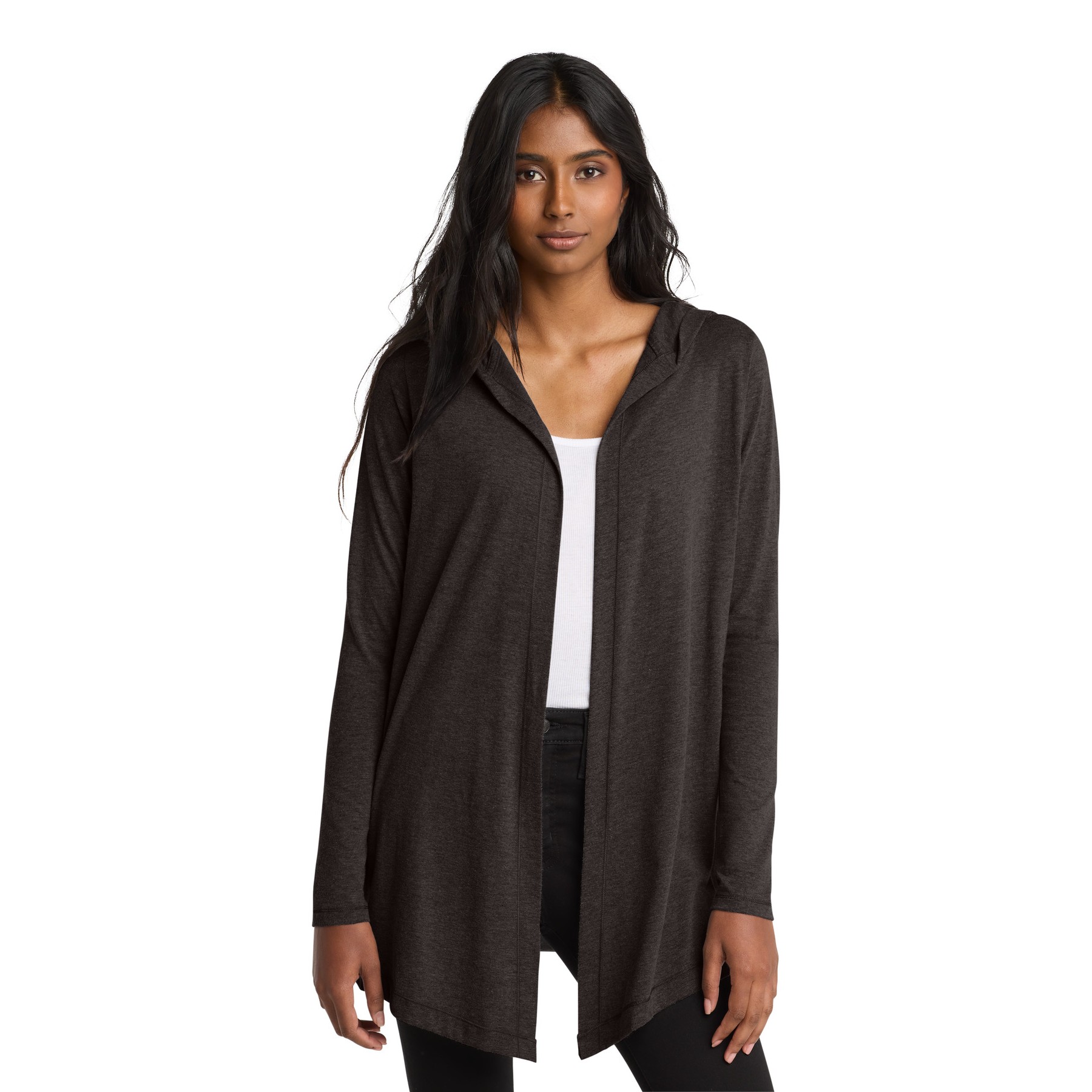 Women's Perfect Tri Hooded Cardigan - Thumbnail Image