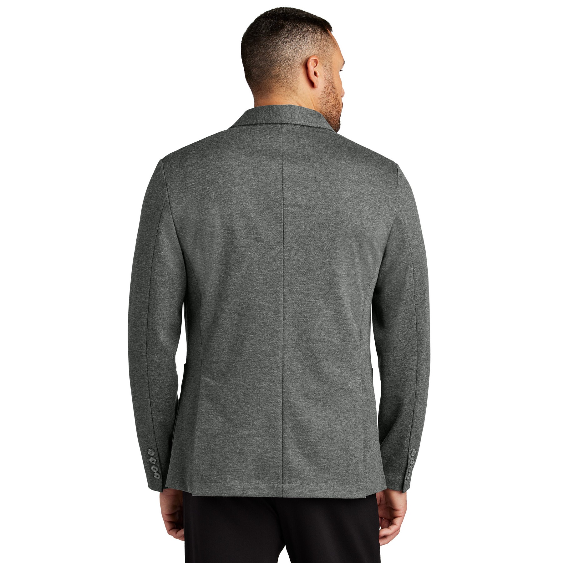 Relaxed Knit Blazer - Thumbnail Image
