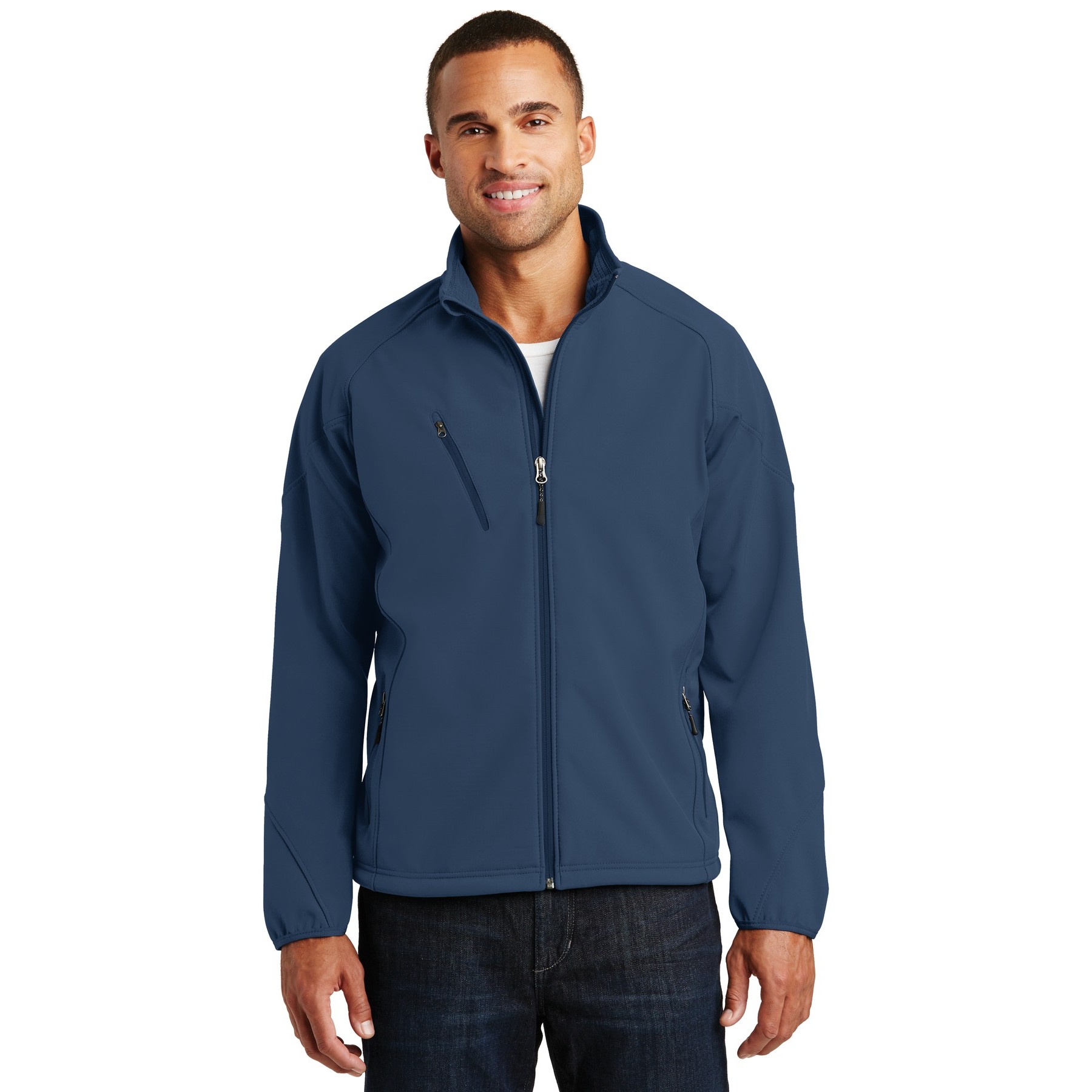 Textured Soft Shell Jacket - Thumbnail Image