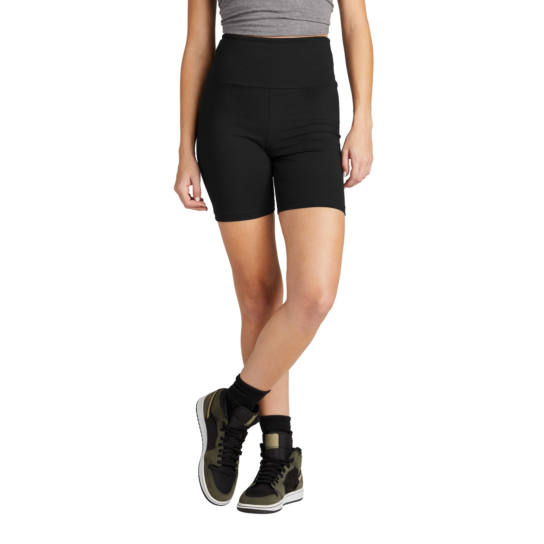 Women's Flex High-Waist Bike Short - Thumbnail Image