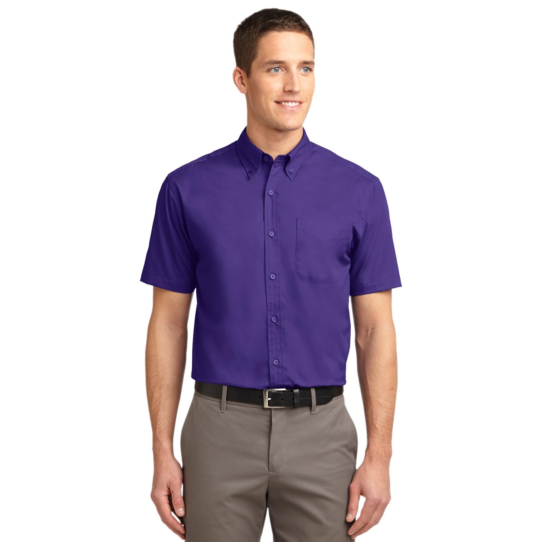 Tall Short Sleeve Easy Care Shirt - Thumbnail Image