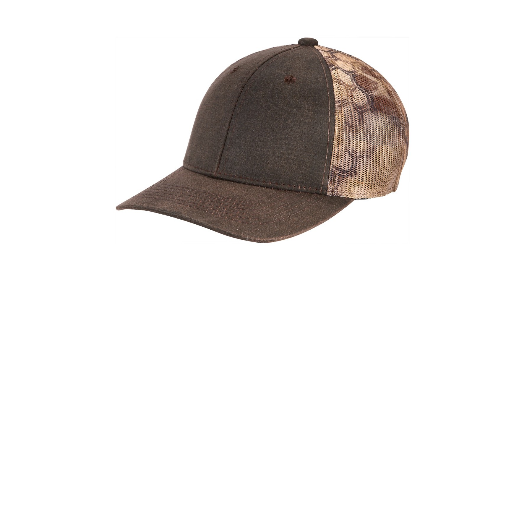 Pigment Print Camouflage Mesh Back Cap - Thumbnail Image
