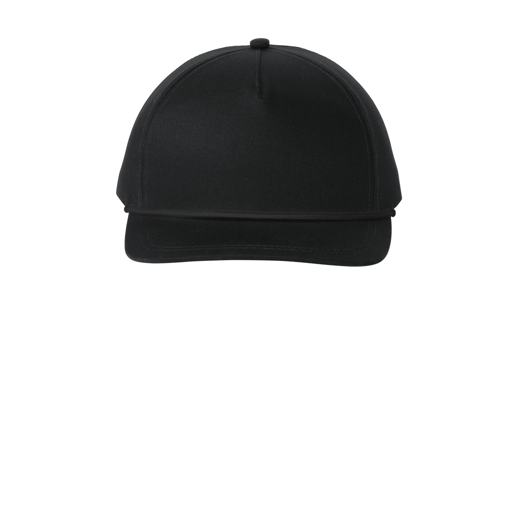 Snapback Five-Panel Rope Cap - Thumbnail Image