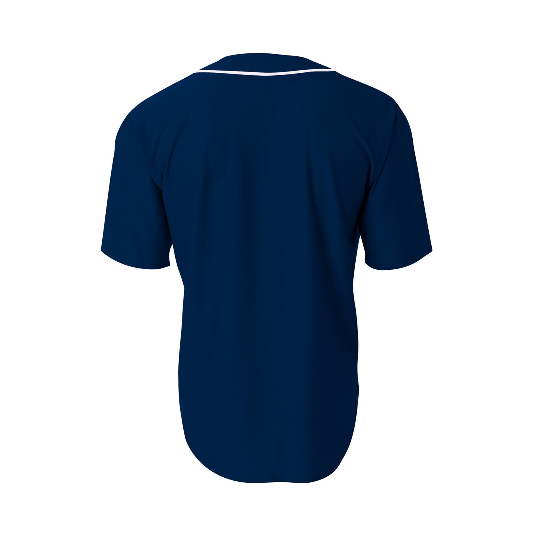 Short Sleeve Full-Button Baseball Top - Thumbnail Image