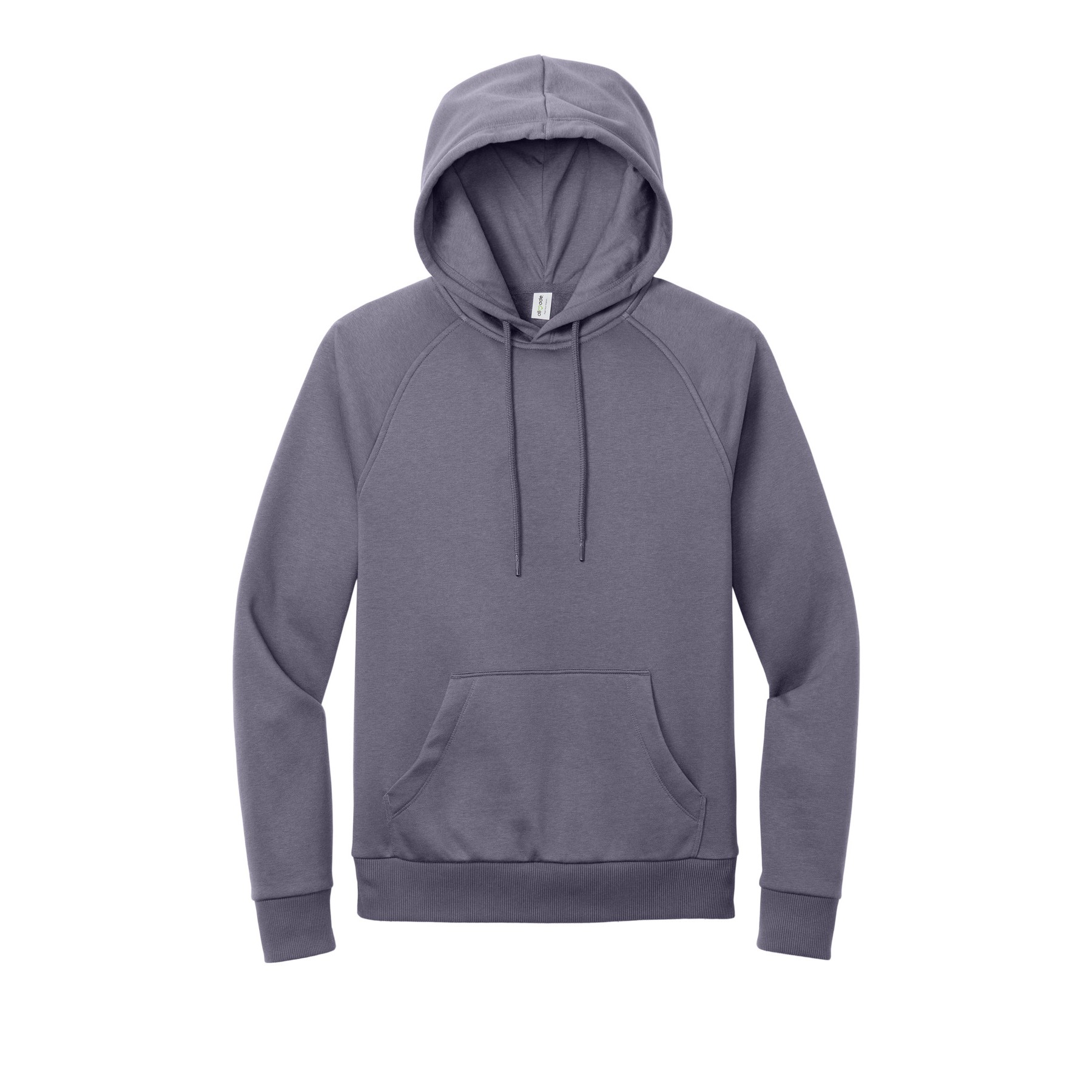 Unisex Organic CVC Fleece Pullover Hoodie - Thumbnail Image