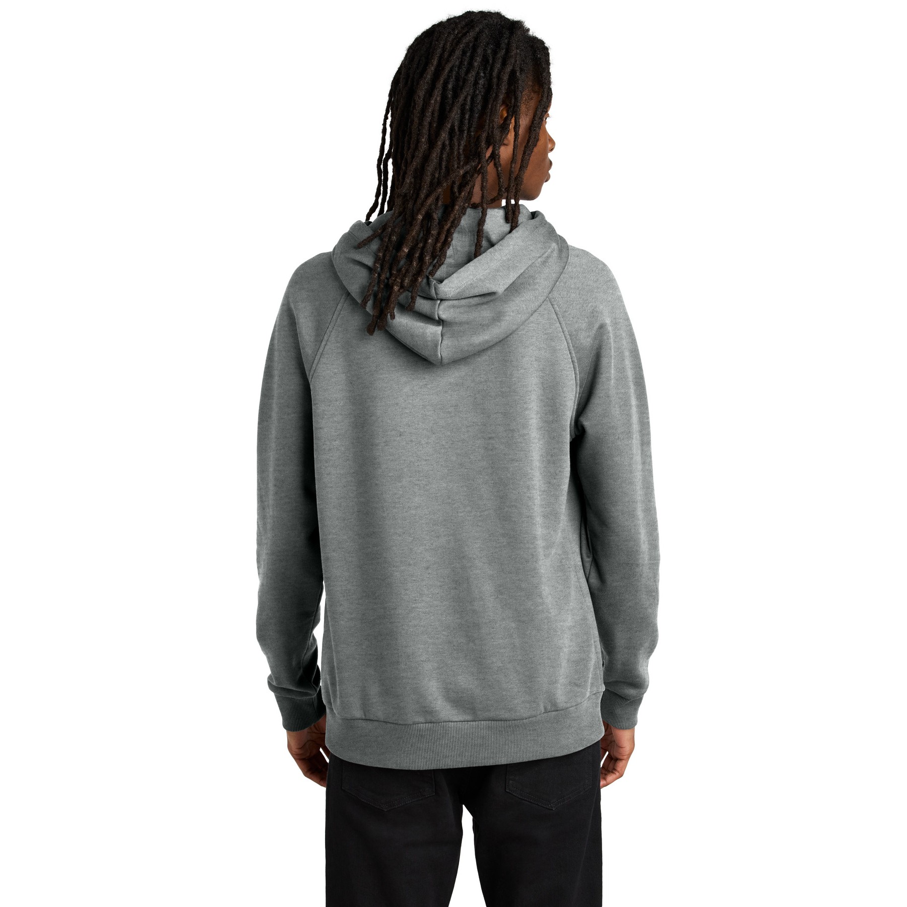 Unisex Organic CVC Fleece Pullover Hoodie - Thumbnail Image