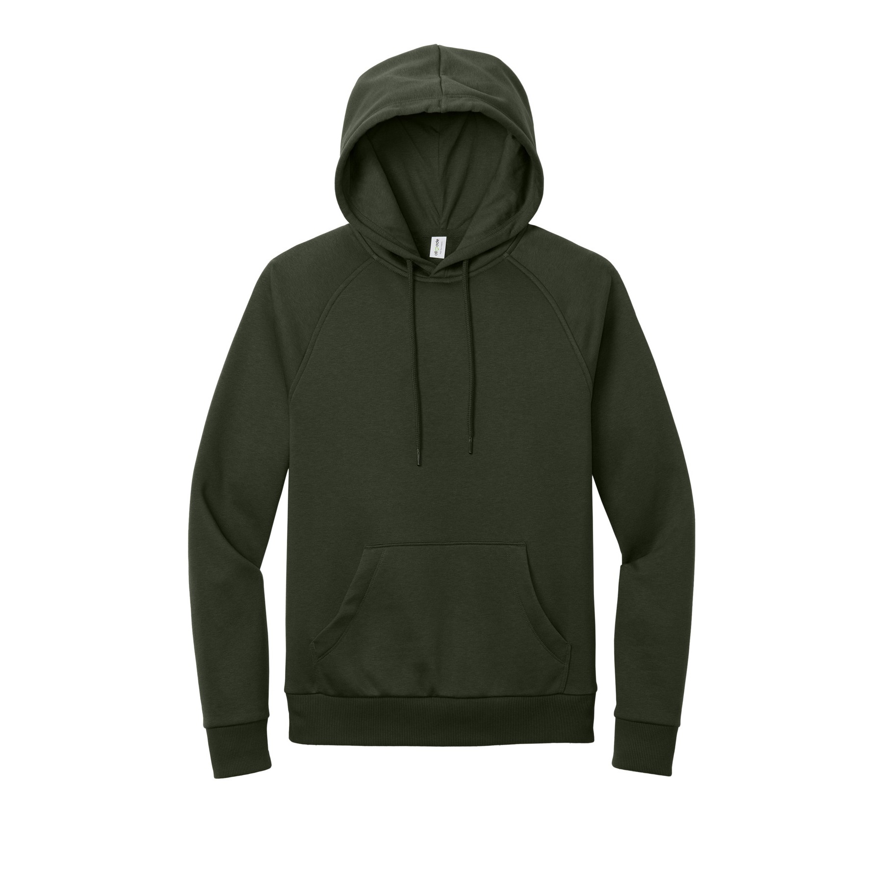 Unisex Organic CVC Fleece Pullover Hoodie - Thumbnail Image