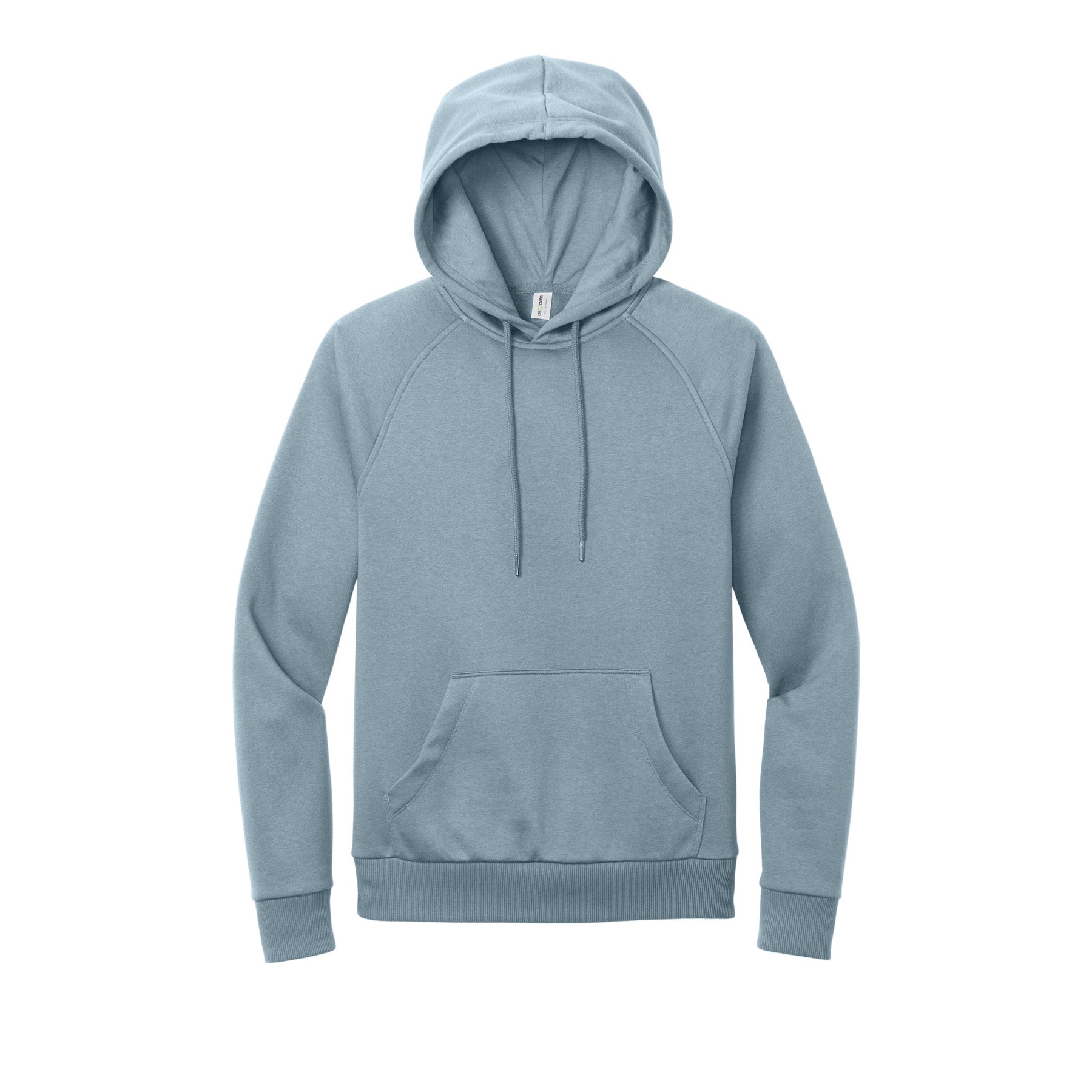 Unisex Organic CVC Fleece Pullover Hoodie - Thumbnail Image