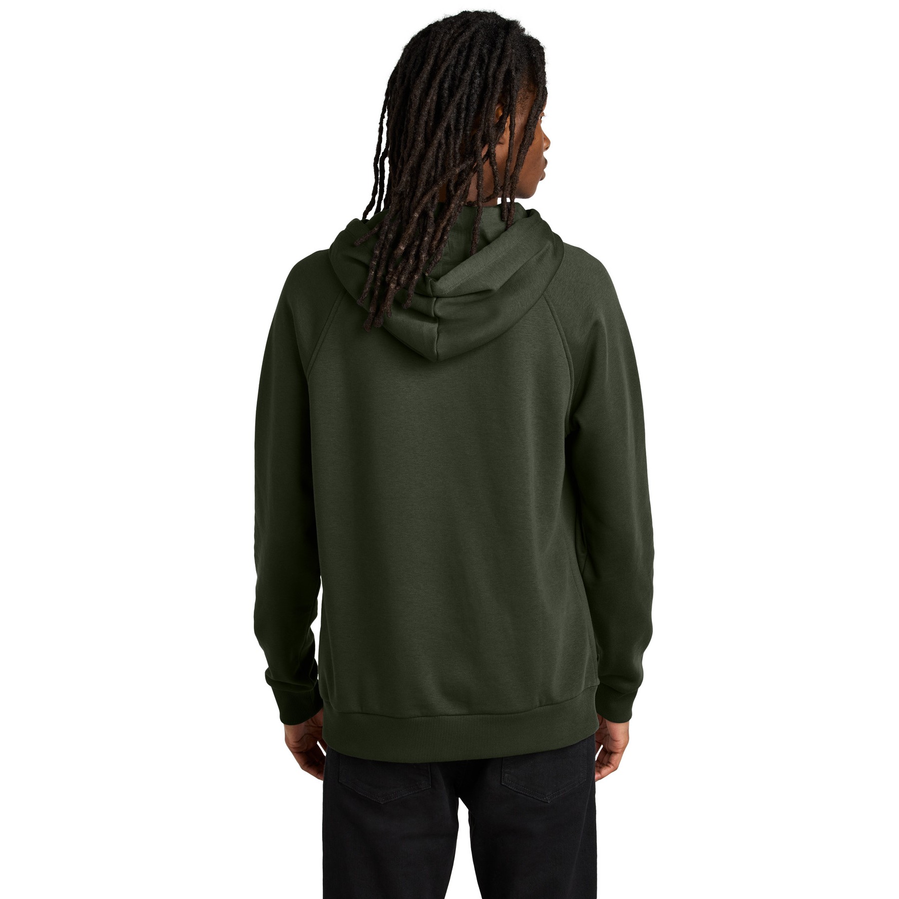 Unisex Organic CVC Fleece Pullover Hoodie - Thumbnail Image