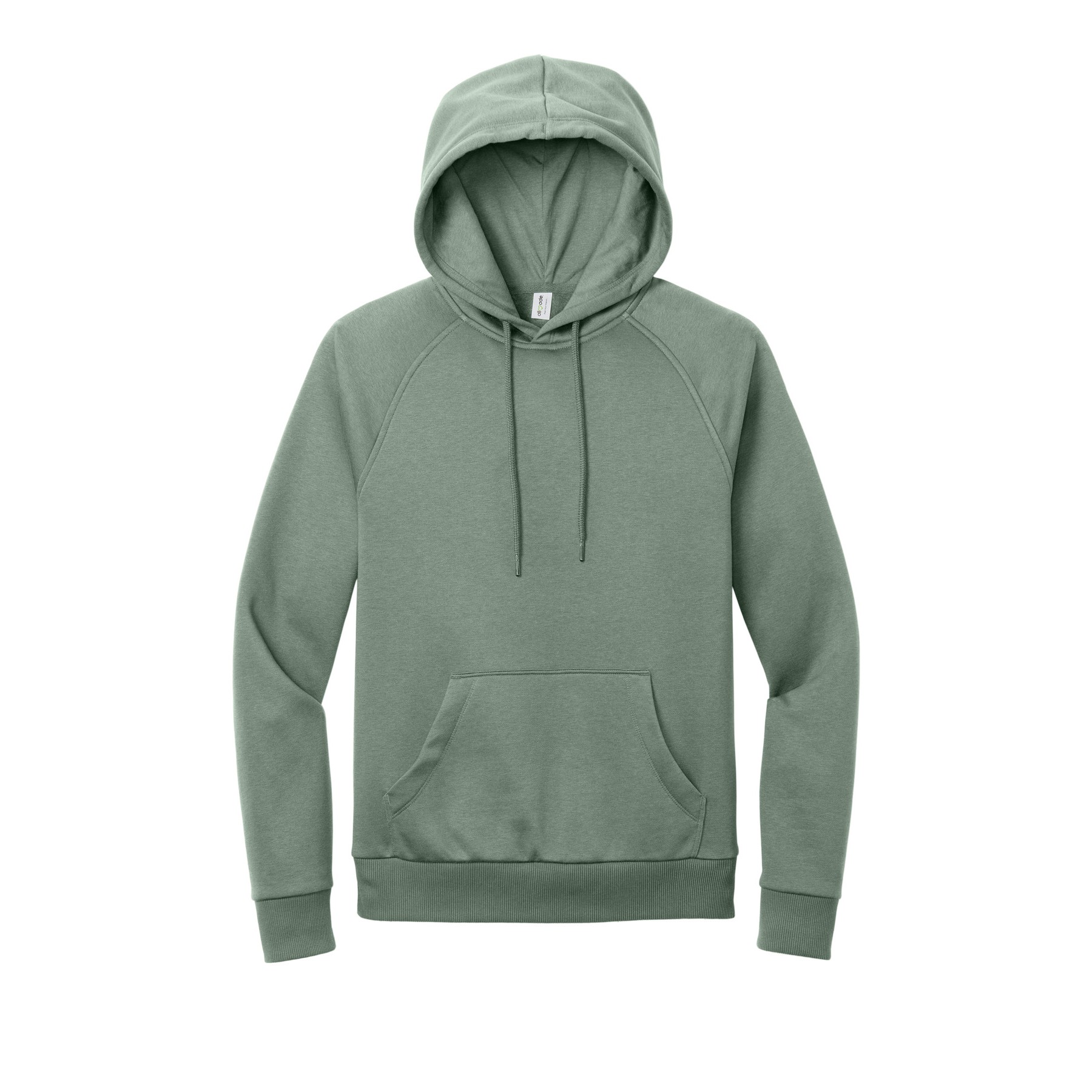 Unisex Organic CVC Fleece Pullover Hoodie - Thumbnail Image