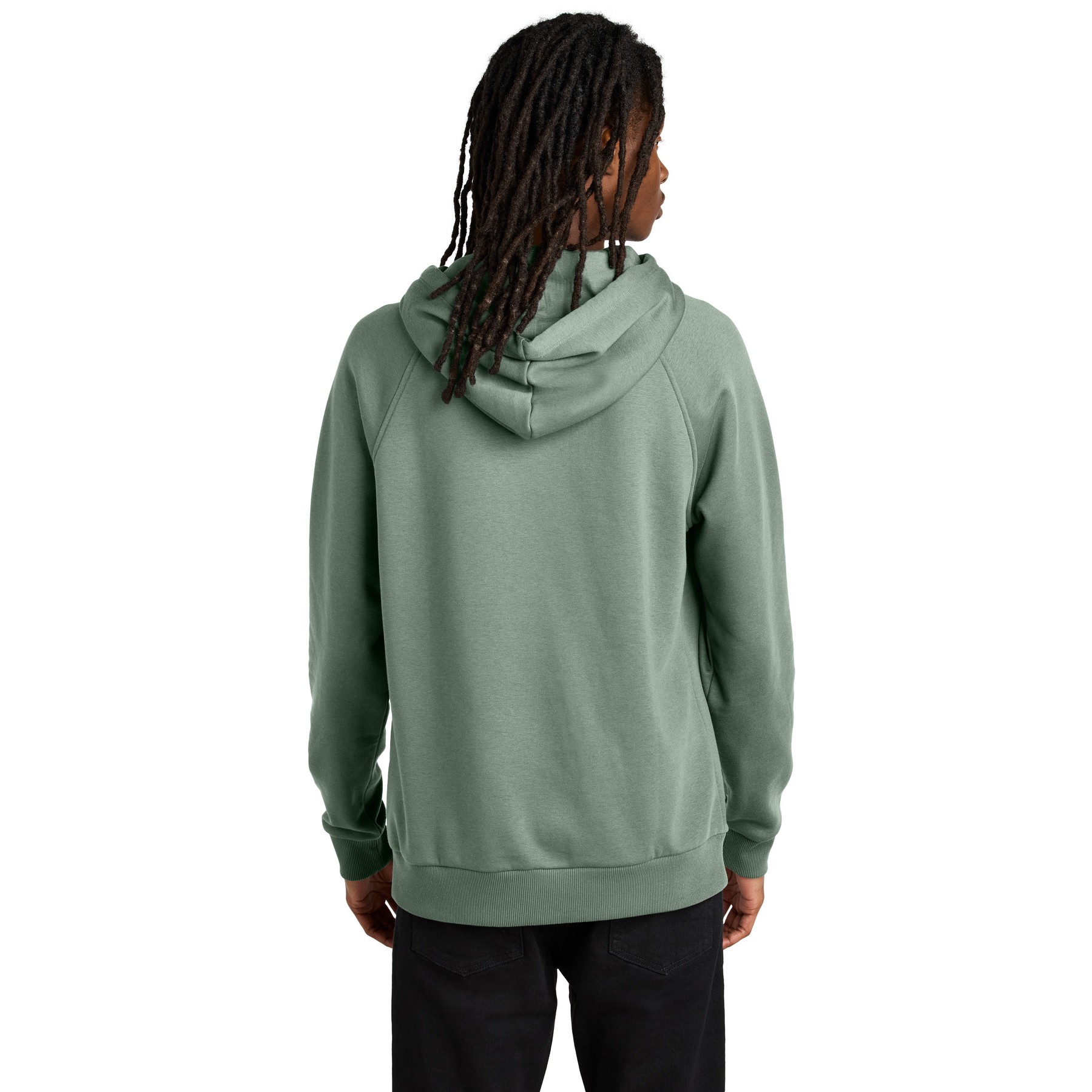 Unisex Organic CVC Fleece Pullover Hoodie - Thumbnail Image