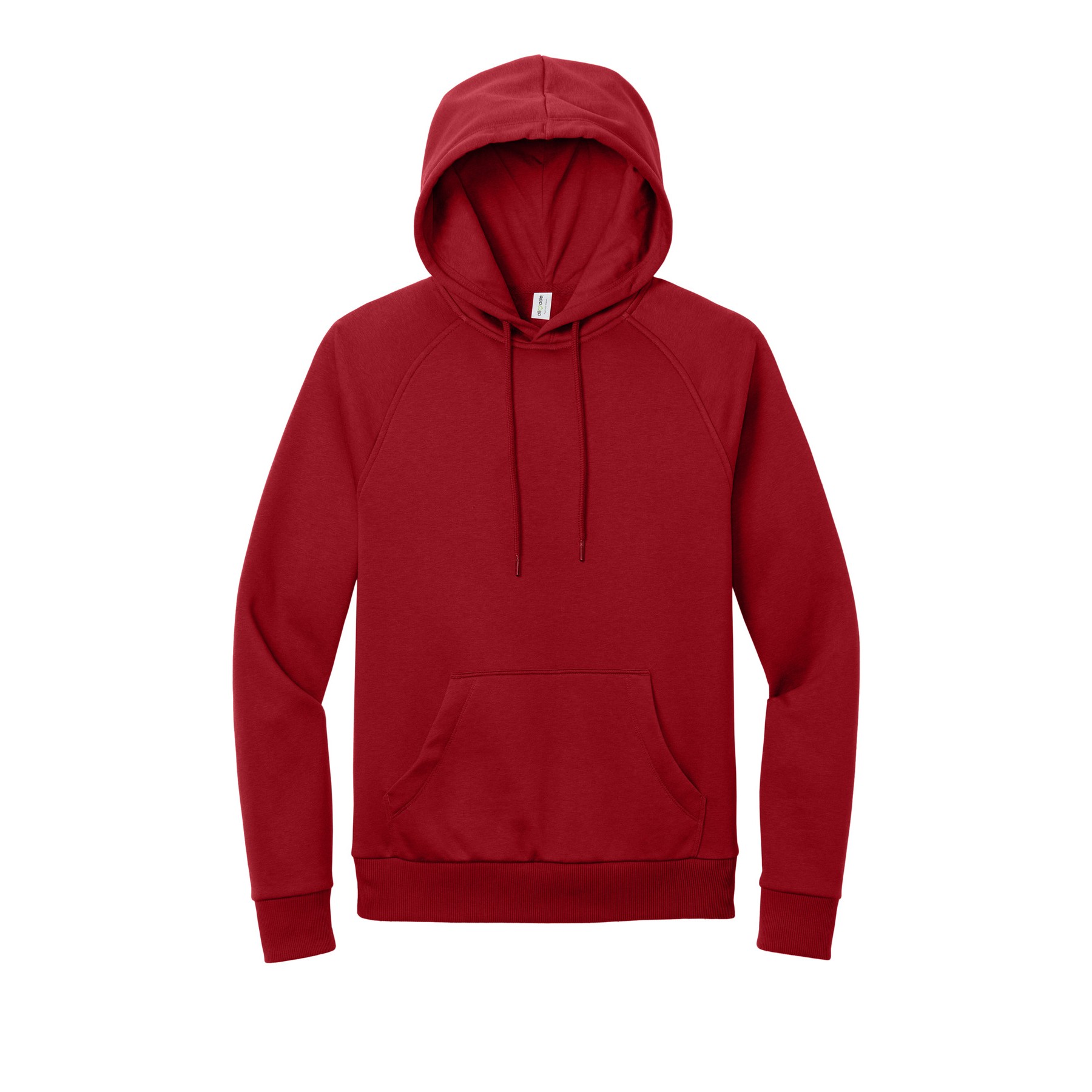 Unisex Organic CVC Fleece Pullover Hoodie - Thumbnail Image