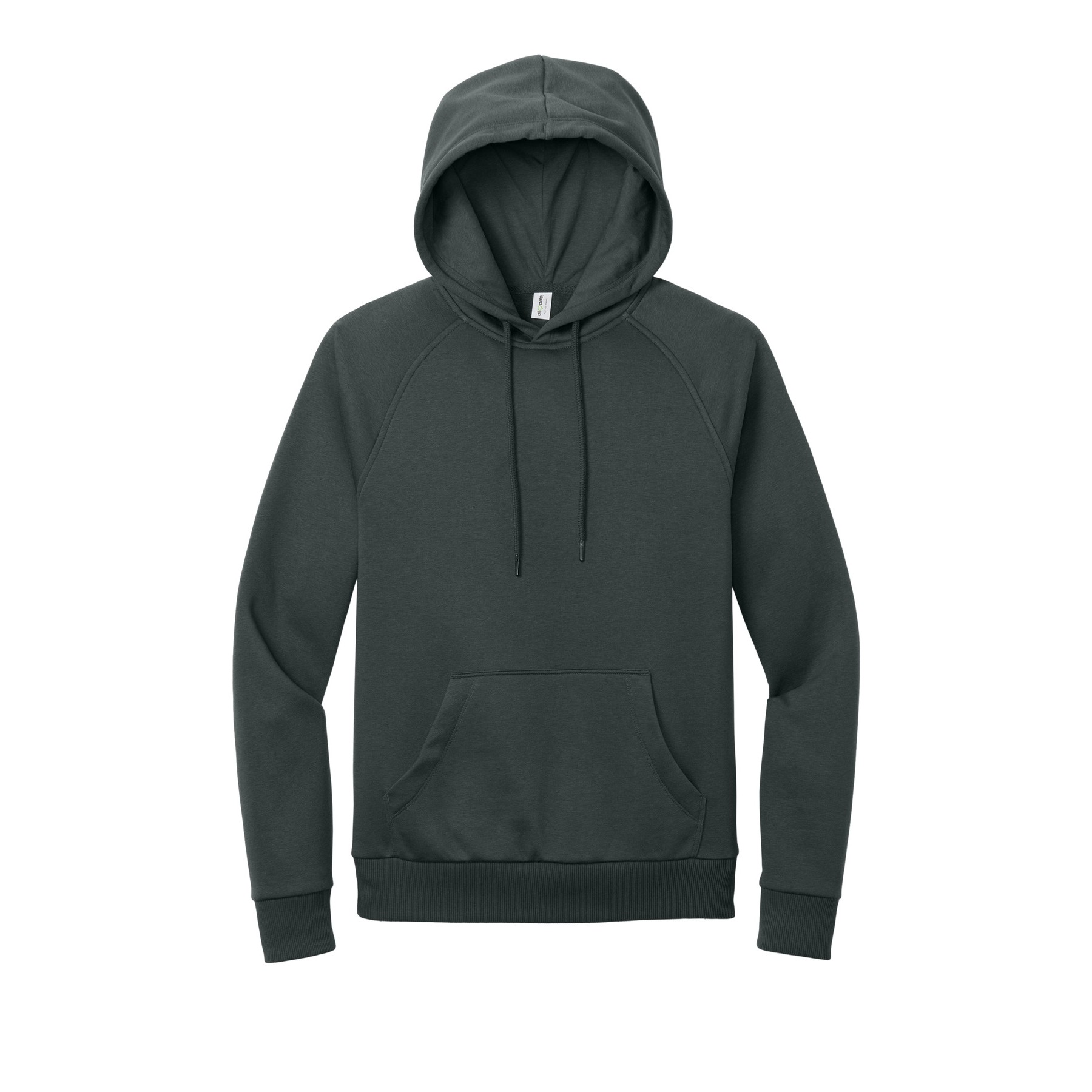 Unisex Organic CVC Fleece Pullover Hoodie - Thumbnail Image