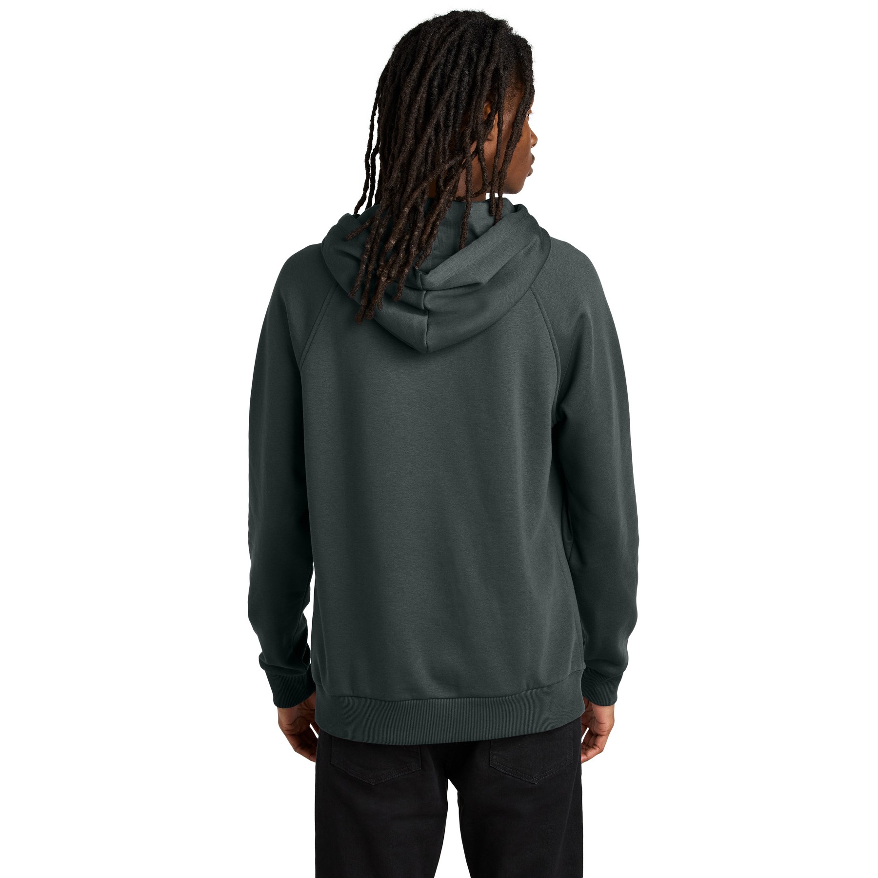 Unisex Organic CVC Fleece Pullover Hoodie - Thumbnail Image