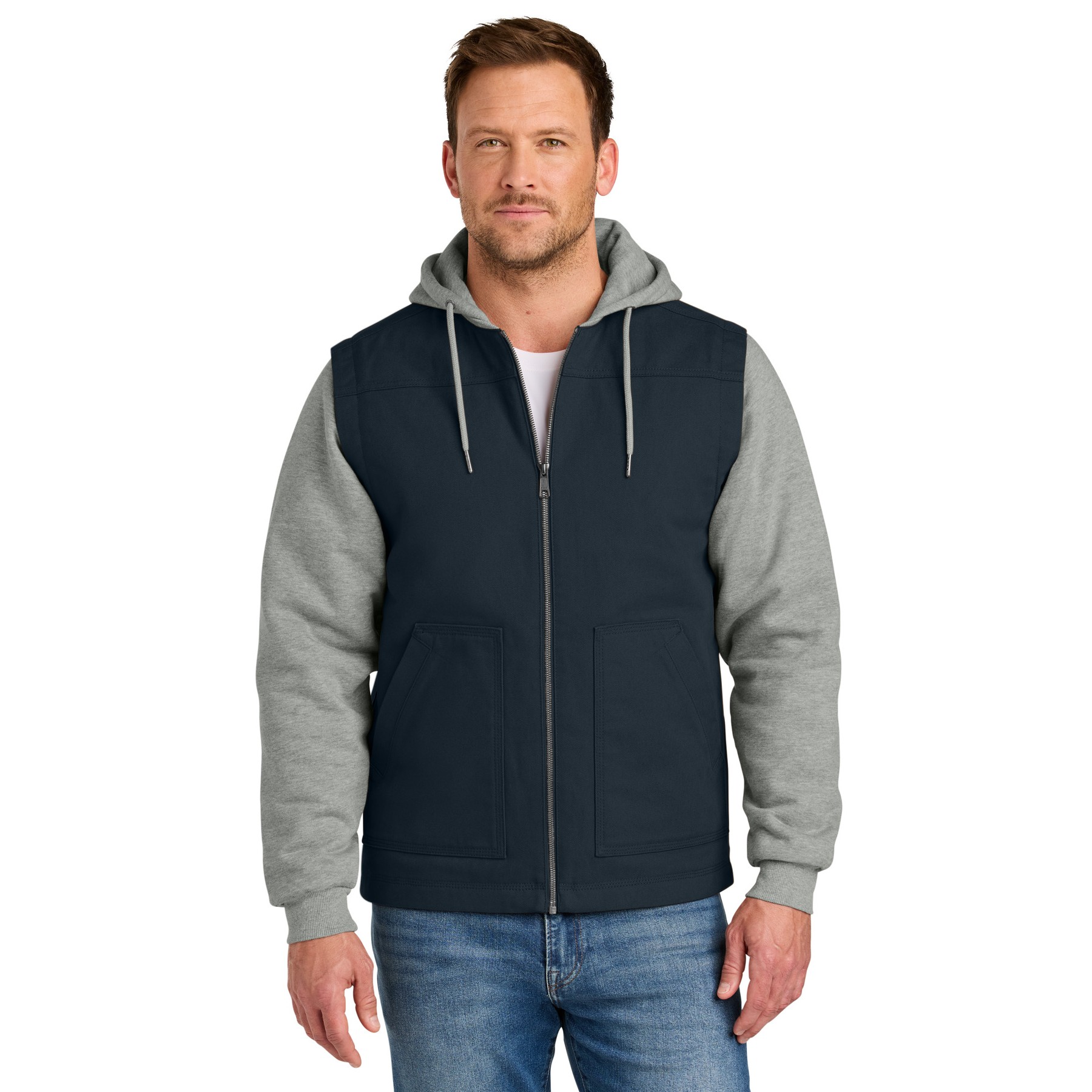 Duck Fleece Full-Zip Hooded Jacket - Thumbnail Image