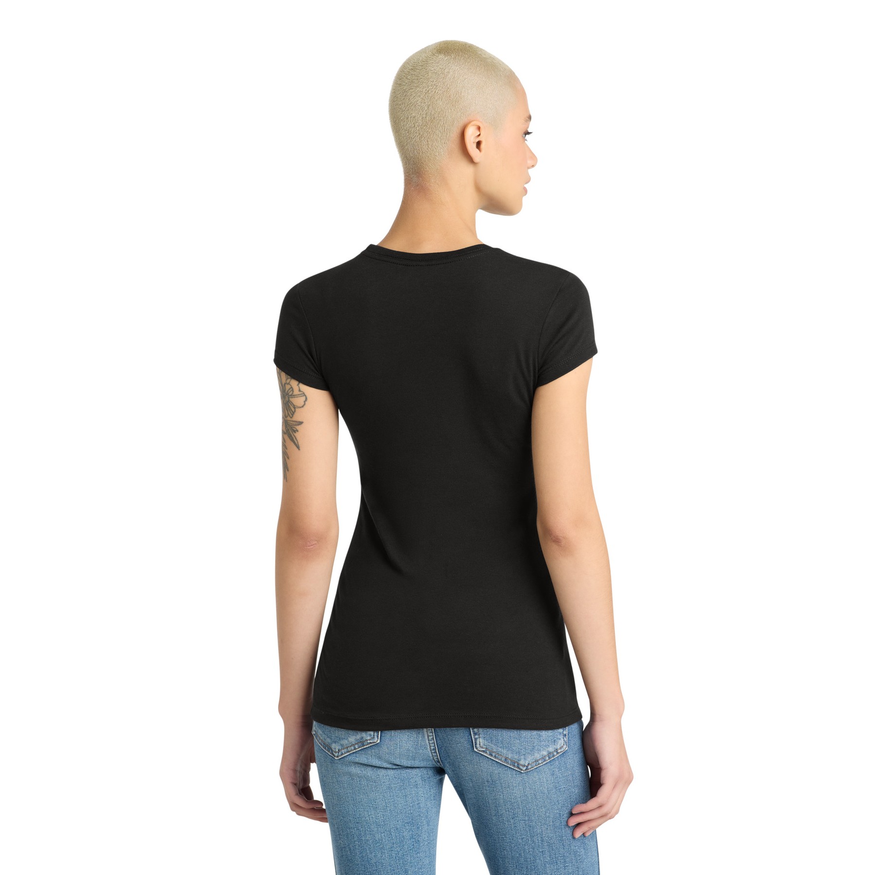 Women's Fitted Perfect Tri Tee - Thumbnail Image