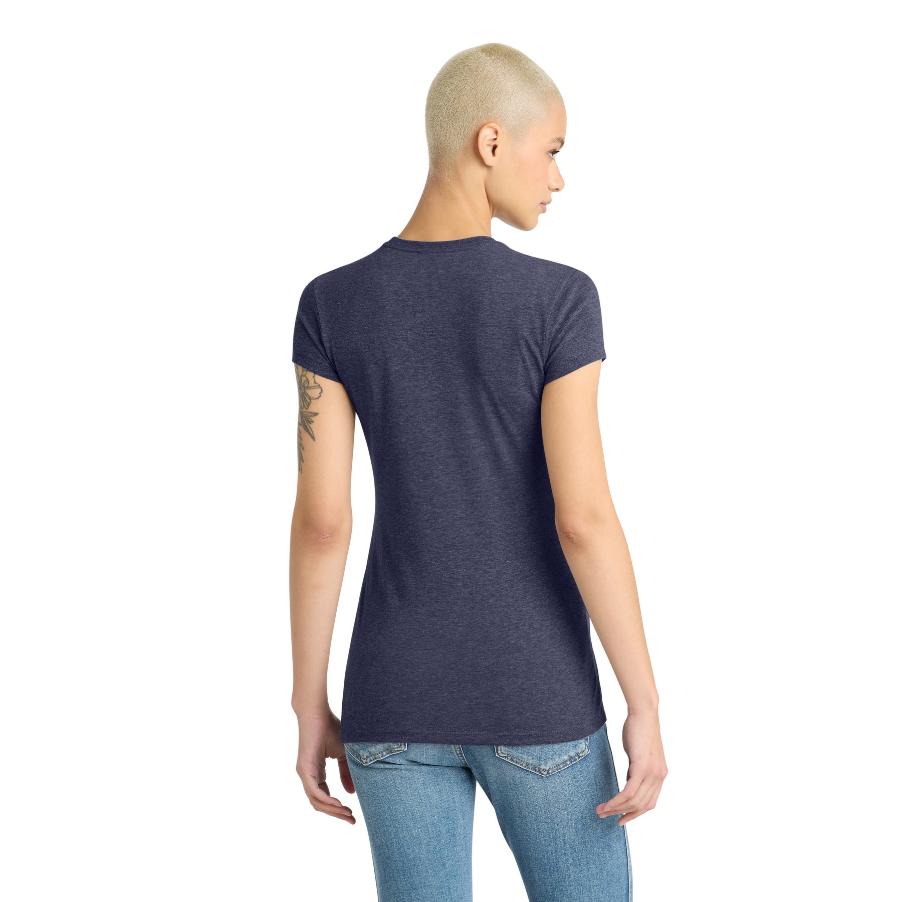 Women's Fitted Perfect Tri Tee - Thumbnail Image