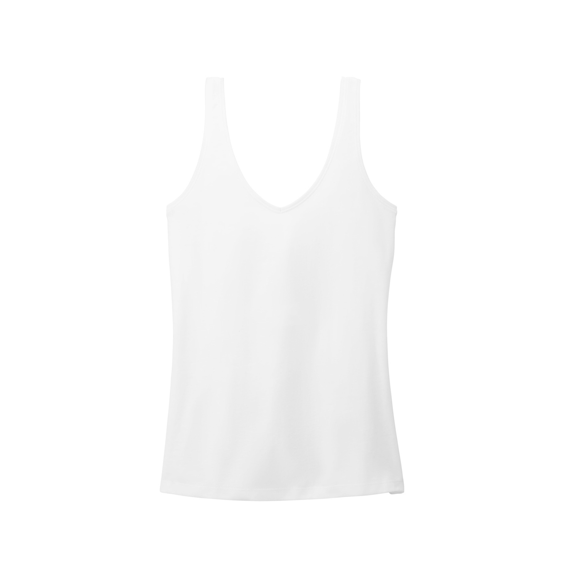 Women's Perfect Blend CVC V-Neck Tank - Thumbnail Image