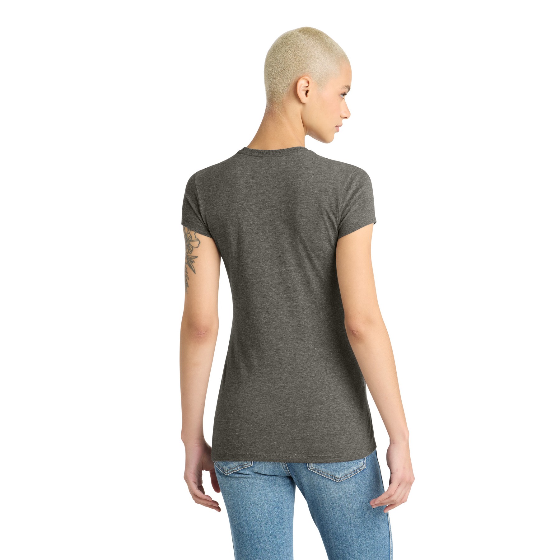 Women's Fitted Perfect Tri Tee - Thumbnail Image
